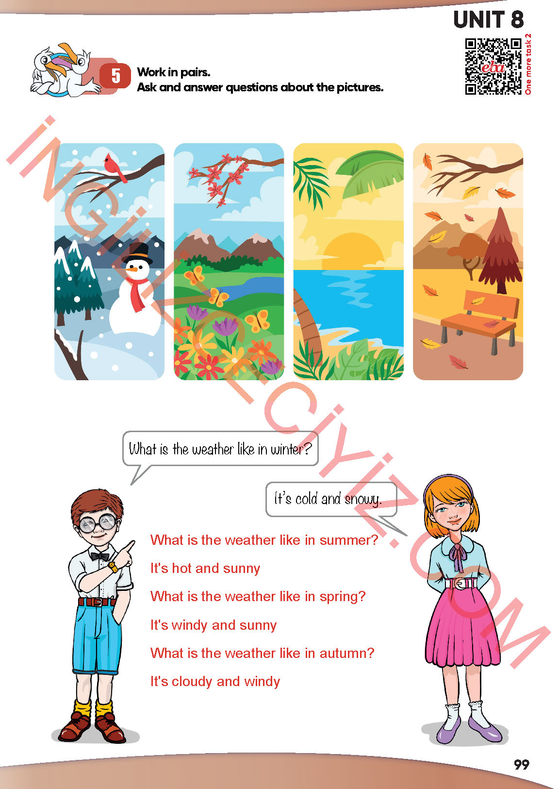 4. Sınıf Meb Yayınları İngilizce Ders Kitabı Sayfa 100 Cevapları