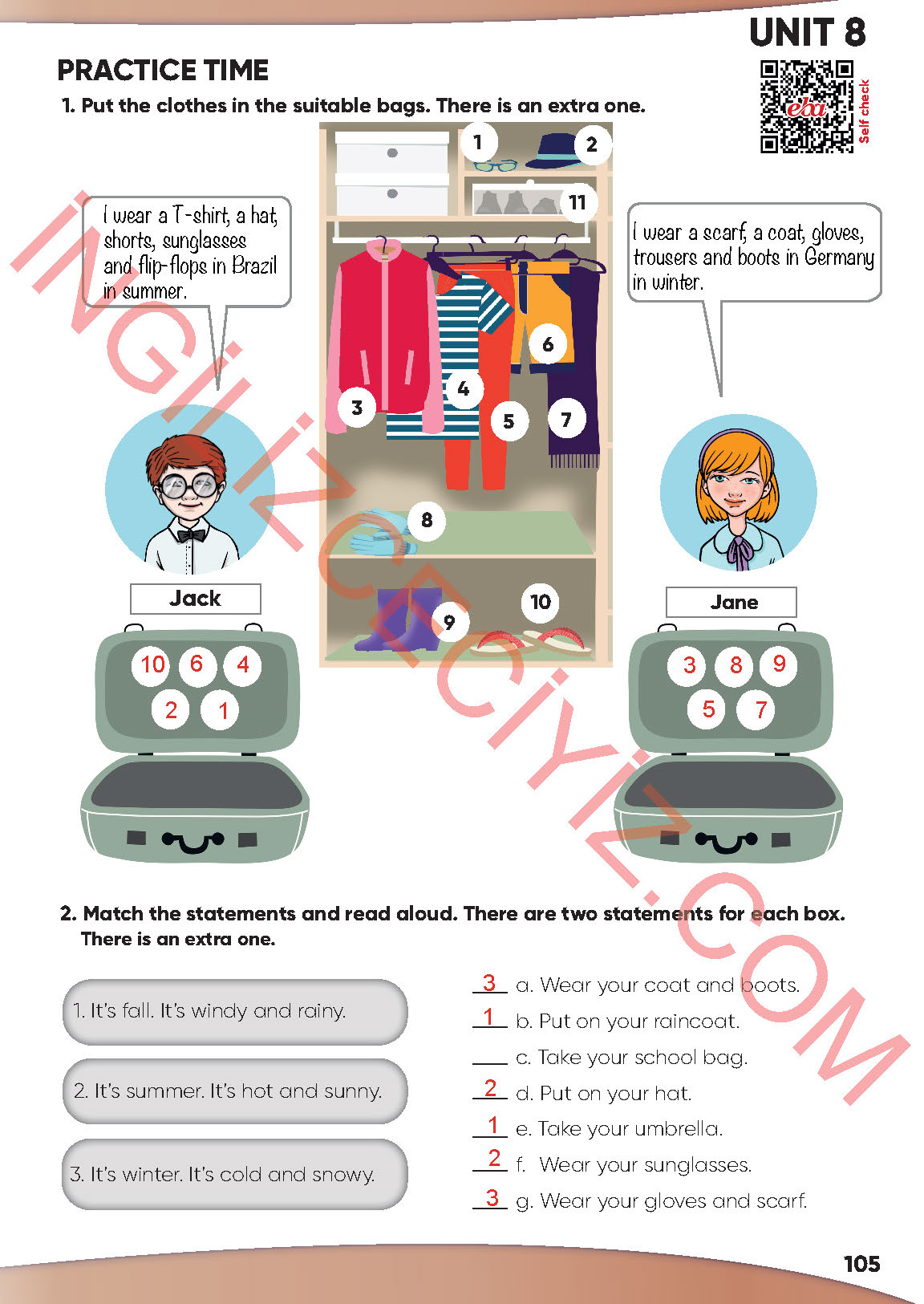 4. Sınıf Meb Yayınları İngilizce Ders Kitabı Sayfa 106 Cevapları