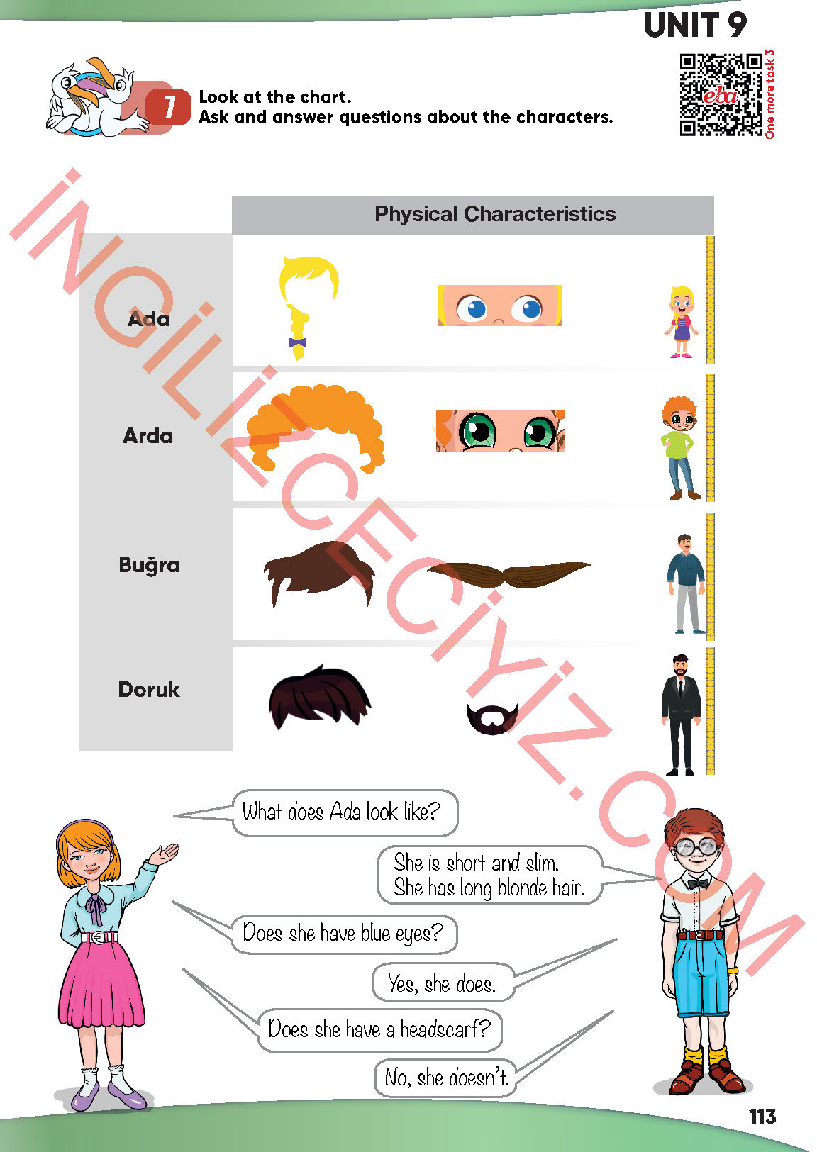 4. Sınıf Meb Yayınları İngilizce Ders Kitabı Sayfa 114 Cevapları