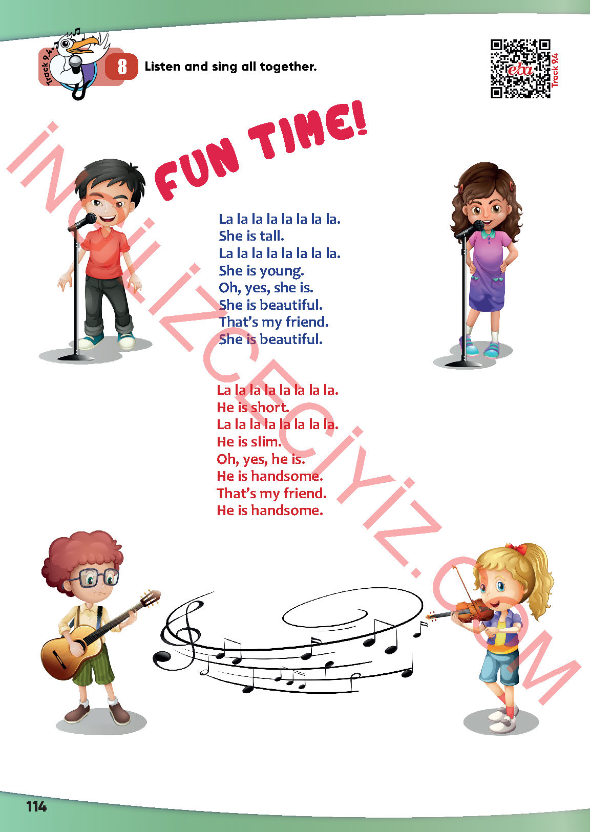 4. Sınıf Meb Yayınları İngilizce Ders Kitabı Sayfa 115 Cevapları