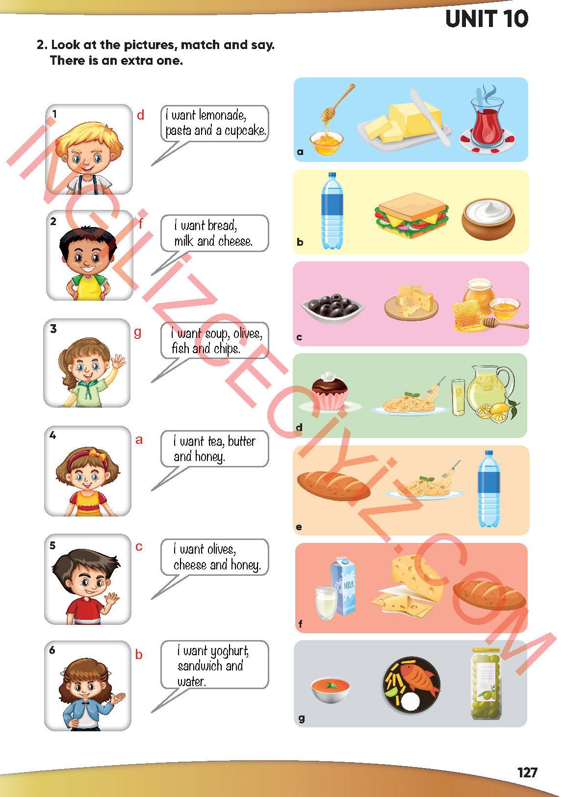 4. Sınıf Meb Yayınları İngilizce Ders Kitabı Sayfa 128 Cevapları