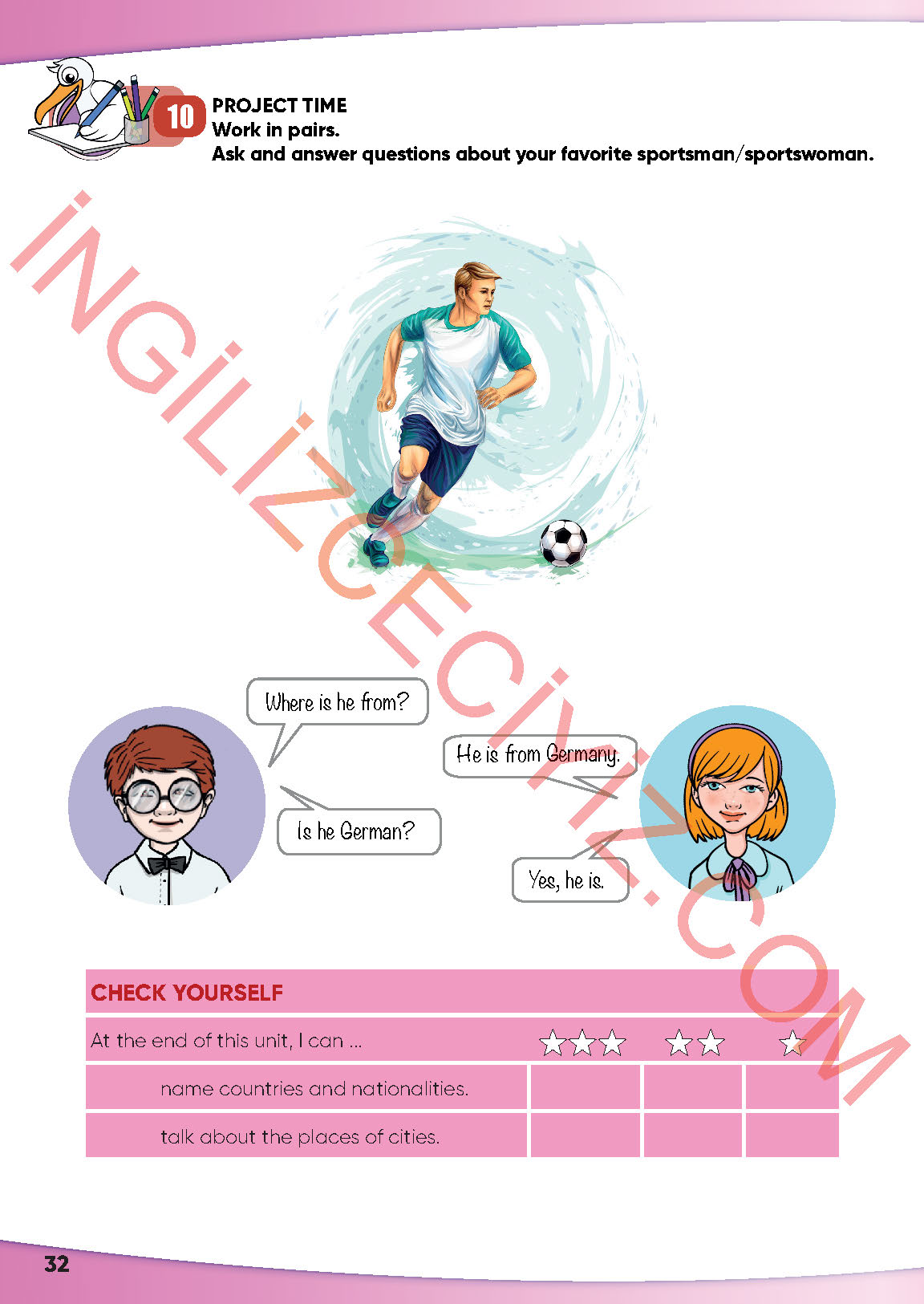 4. Sınıf Meb Yayınları İngilizce Ders Kitabı Sayfa 33 Cevapları