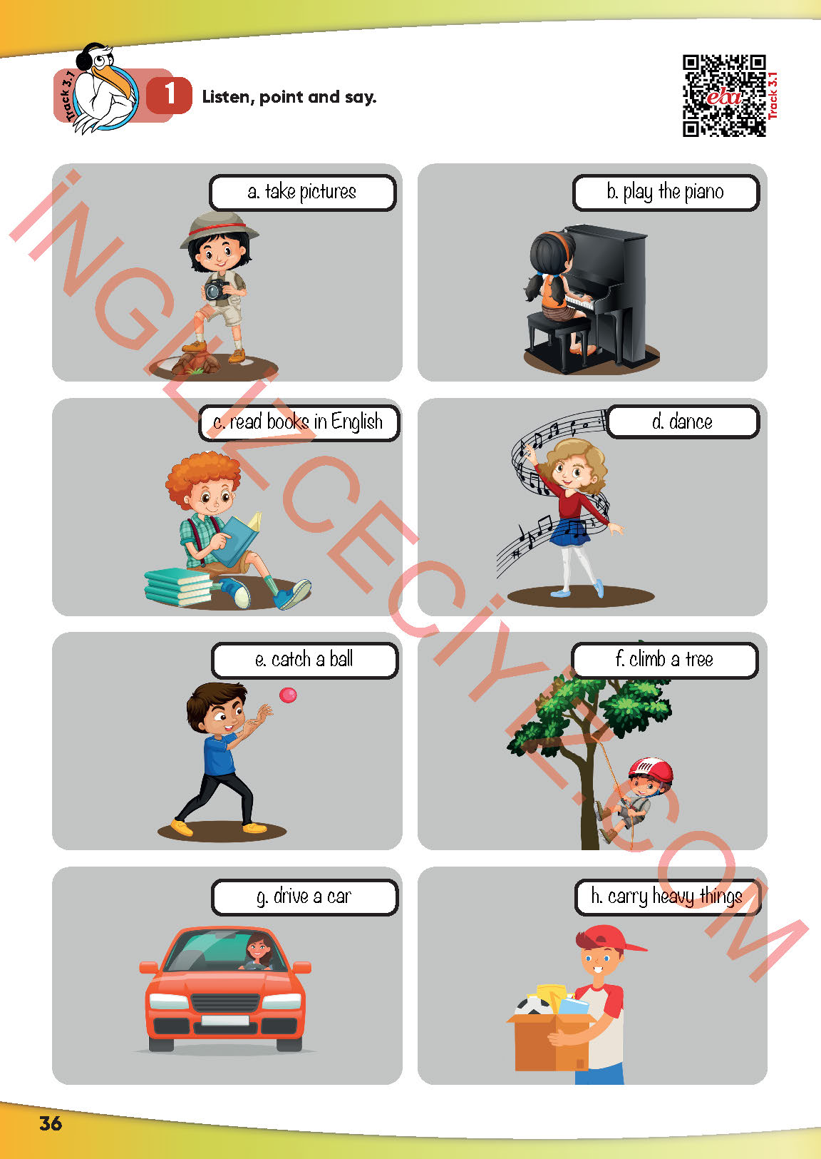 4. Sınıf Meb Yayınları İngilizce Ders Kitabı Sayfa 37 Cevapları