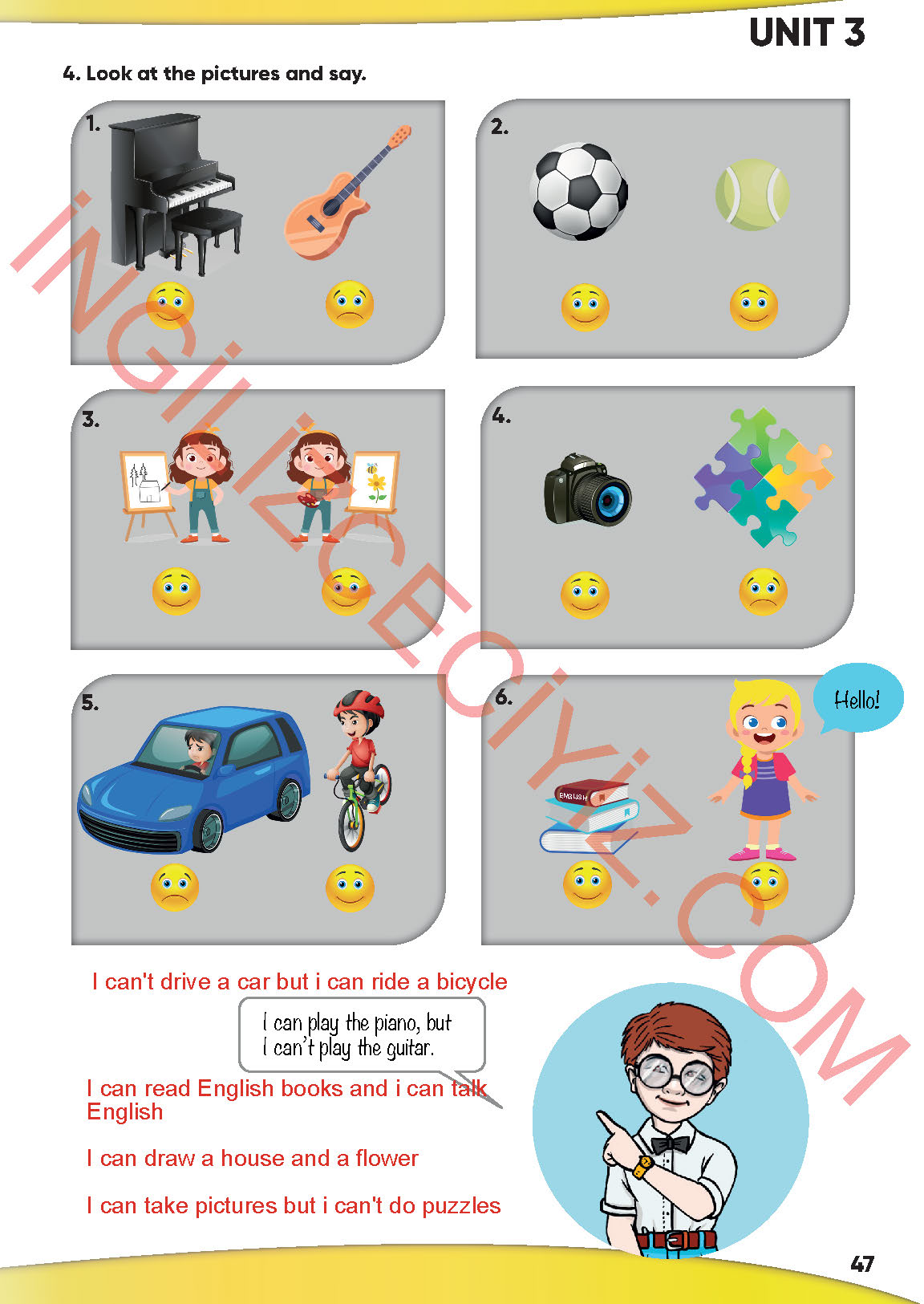 4. Sınıf Meb Yayınları İngilizce Ders Kitabı Sayfa 48 Cevapları