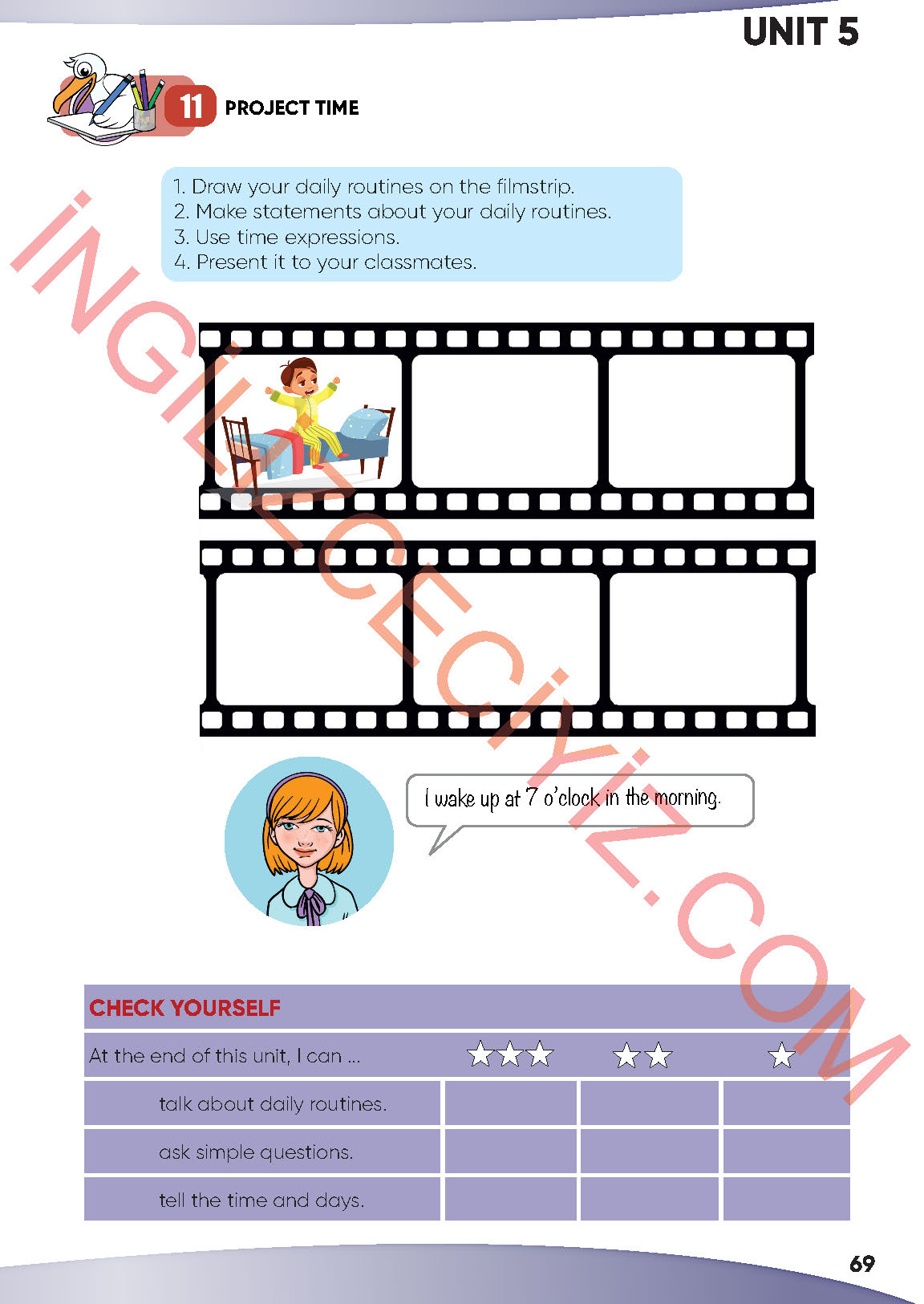 4. Sınıf Meb Yayınları İngilizce Ders Kitabı Sayfa 70 Cevapları