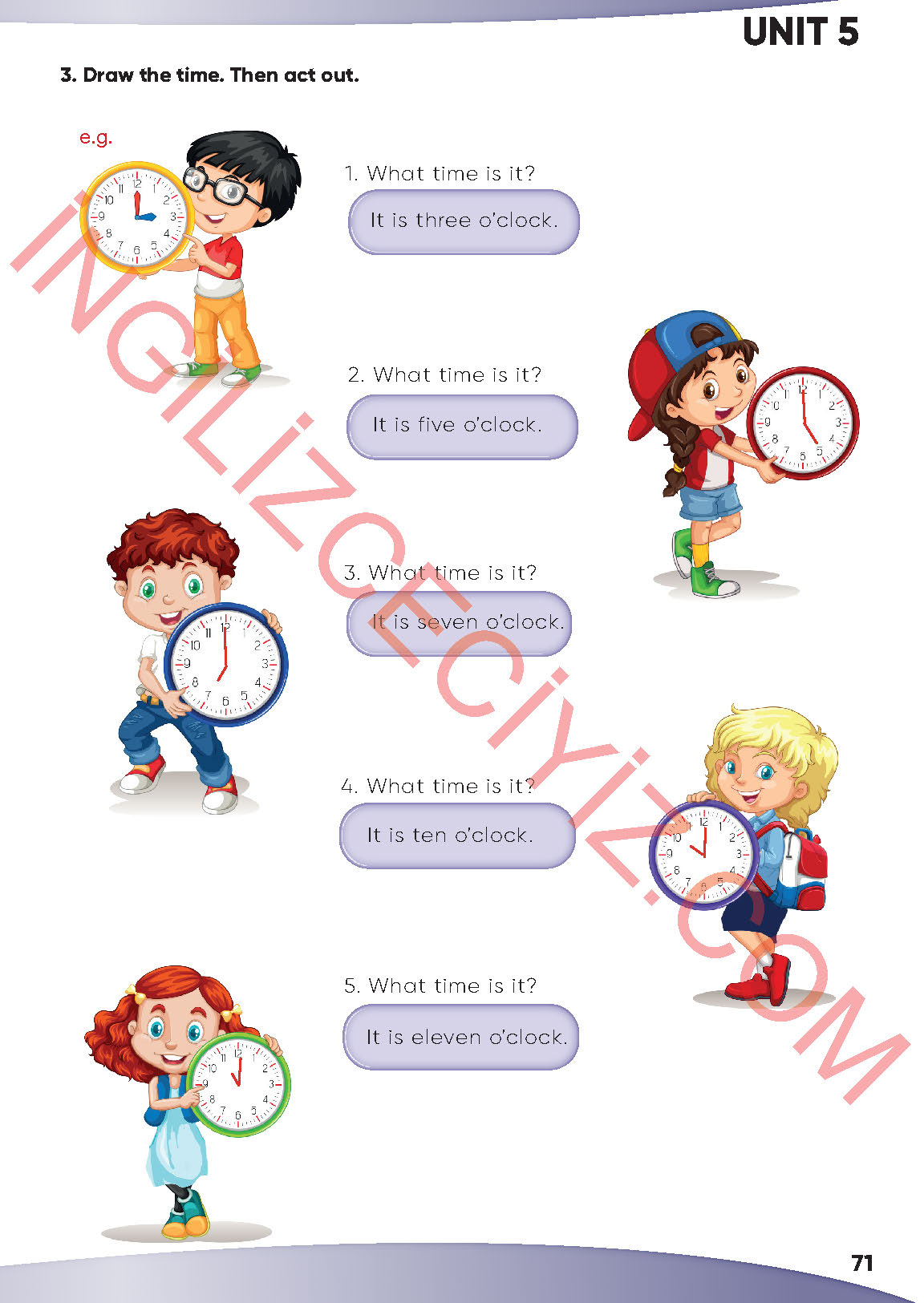 4. Sınıf Meb Yayınları İngilizce Ders Kitabı Sayfa 72 Cevapları