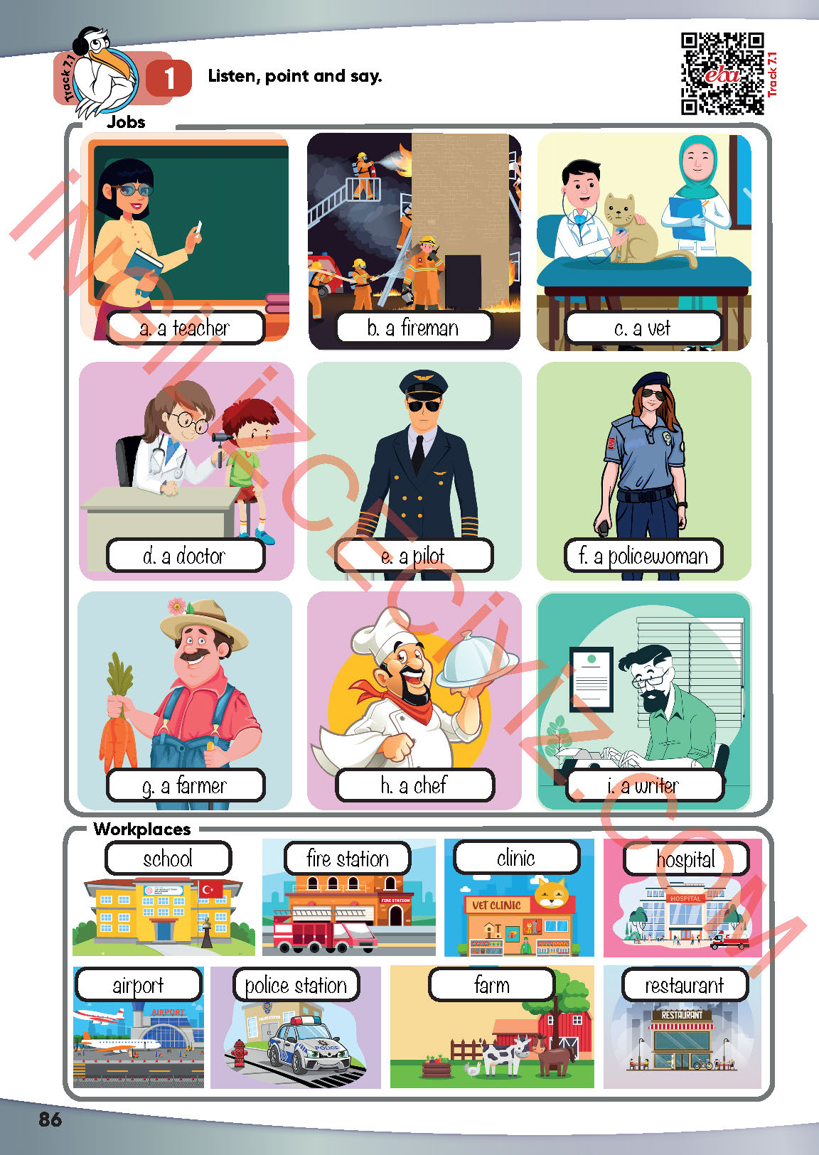 4. Sınıf Meb Yayınları İngilizce Ders Kitabı Sayfa 87 Cevapları