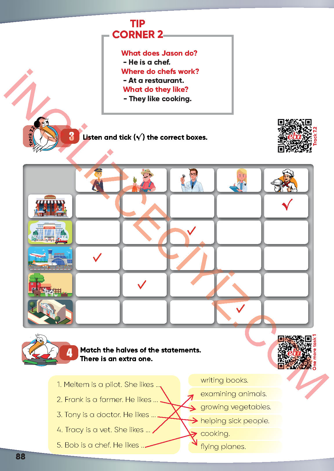 4. Sınıf Meb Yayınları İngilizce Ders Kitabı Sayfa 89 Cevapları