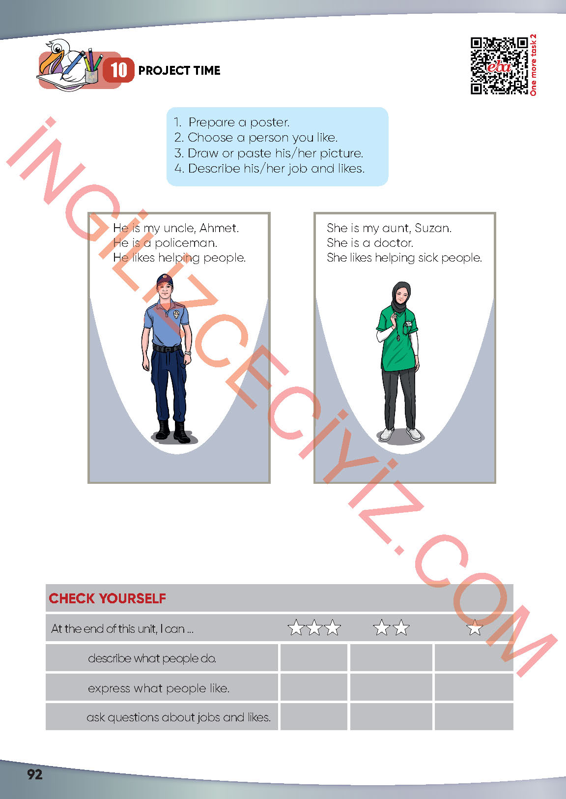 4. Sınıf Meb Yayınları İngilizce Ders Kitabı Sayfa 93 Cevapları