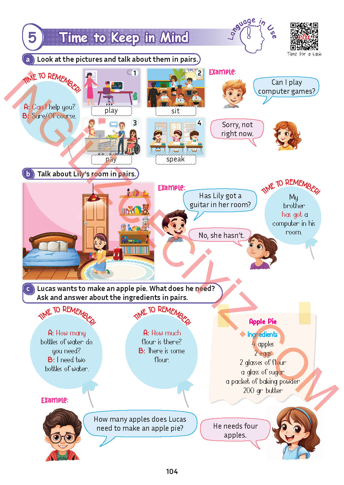 5. Sınıf Meb Yayınları İngilizce Ders Kitabı Sayfa 105 Cevapları 5. Sınıf Meb Yayınları İngilizce Ders Kitabı Sayfa 105 Cevapları