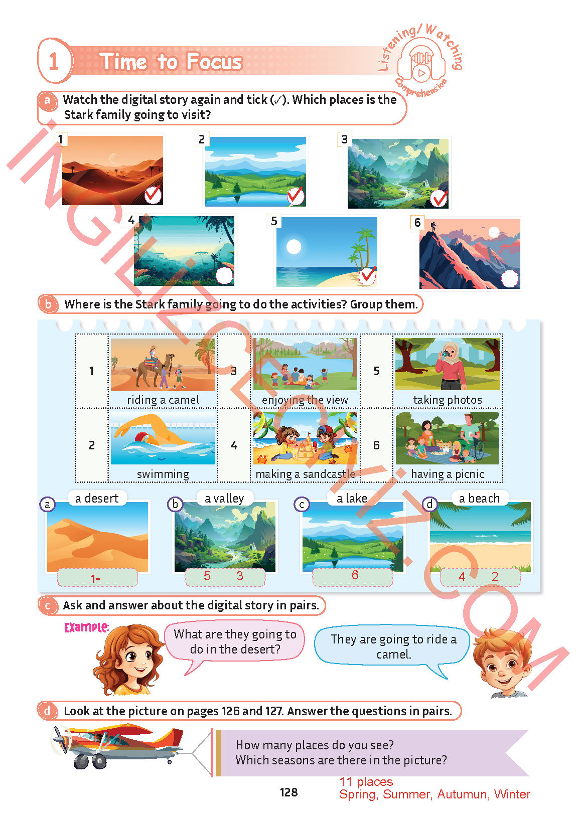 5. Sınıf Meb Yayınları İngilizce Ders Kitabı Sayfa 129 Cevapları