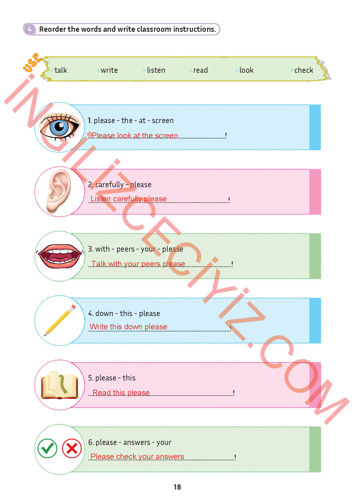 5. Sınıf Meb Yayınları İngilizce Ders Kitabı Sayfa 19 Cevapları