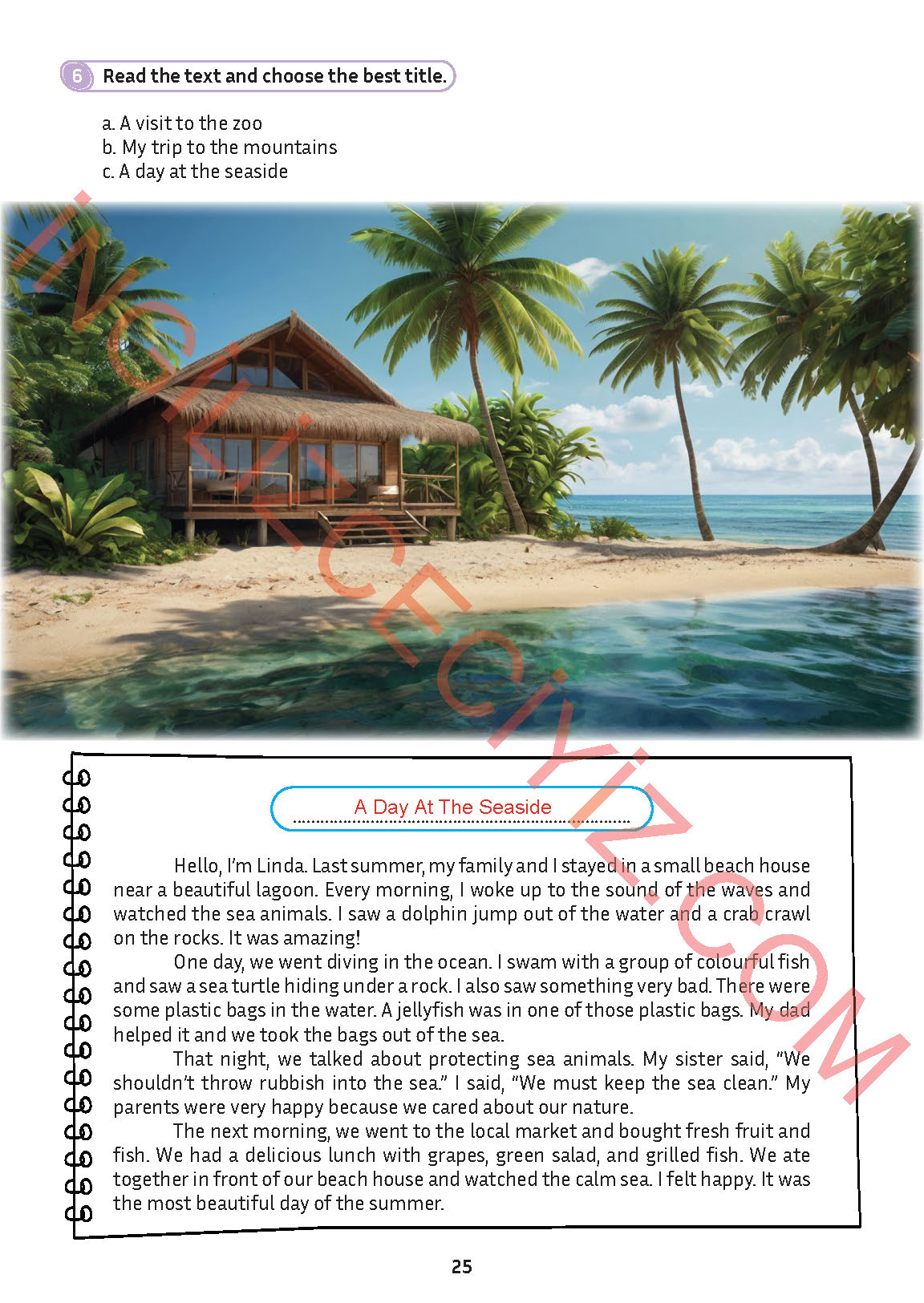 5. Sınıf Meb Yayınları İngilizce Ders Kitabı Sayfa 26 Cevapları