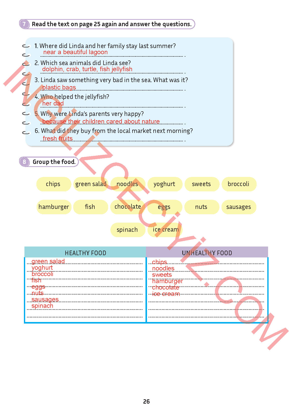 5. Sınıf Meb Yayınları İngilizce Ders Kitabı Sayfa 27 Cevapları
