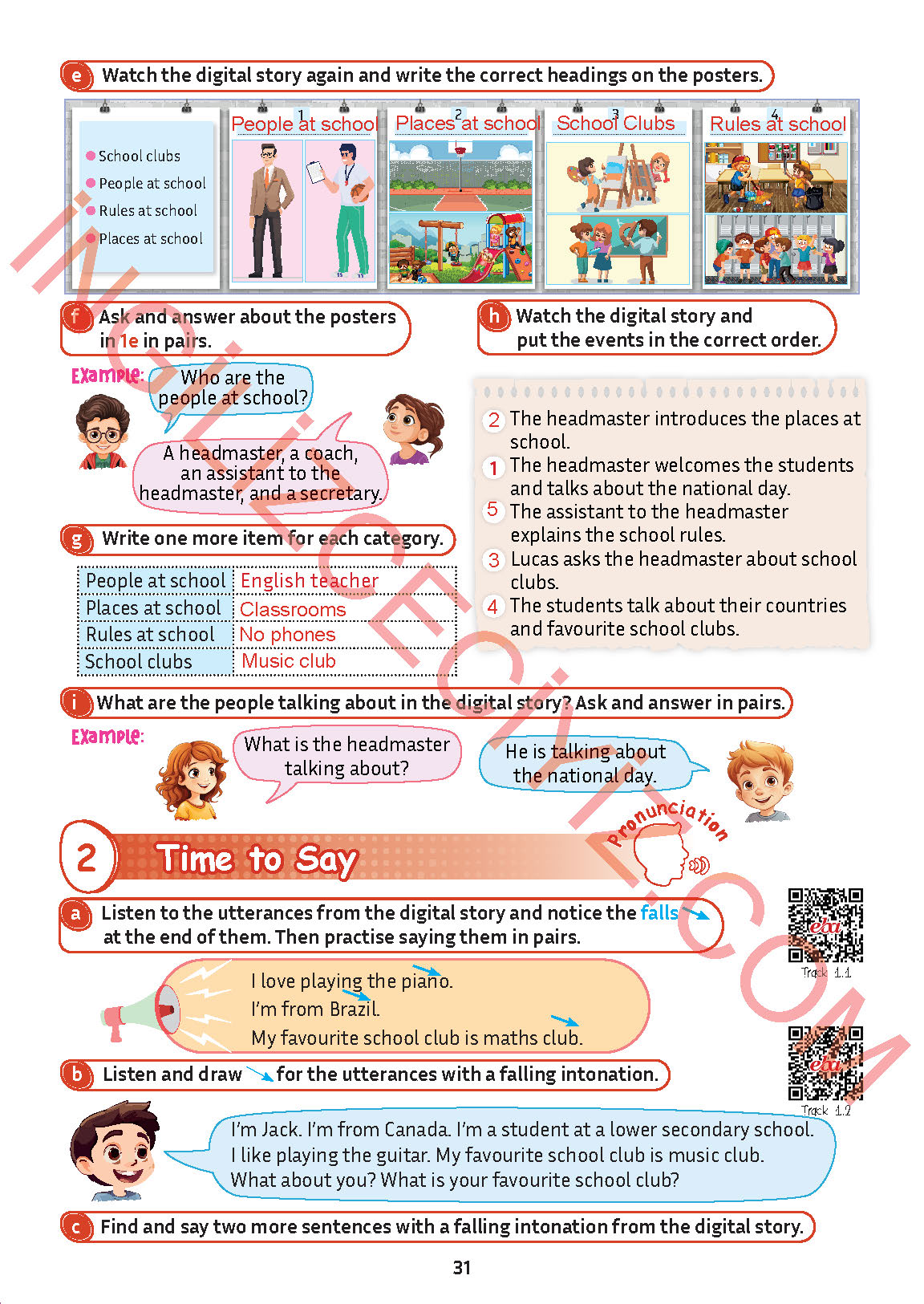 5. Sınıf Meb Yayınları İngilizce Ders Kitabı Sayfa 32 Cevapları
