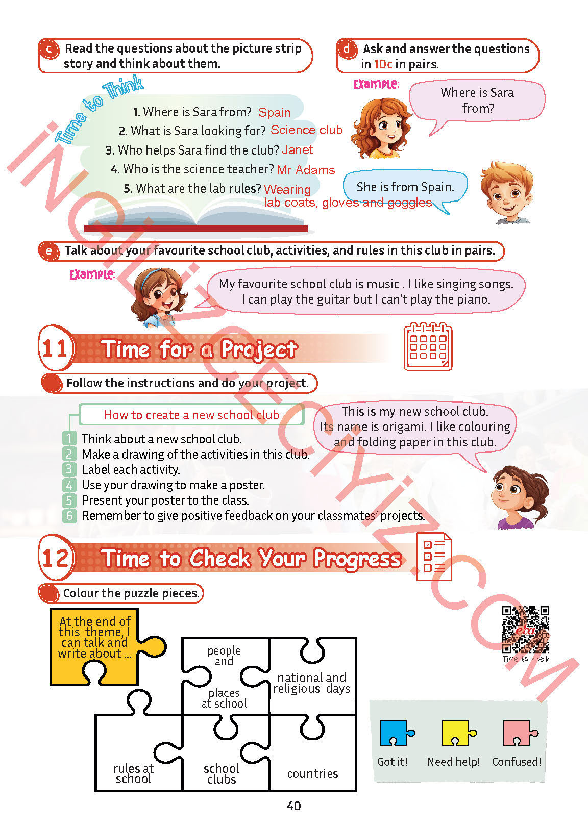 5. Sınıf Meb Yayınları İngilizce Ders Kitabı Sayfa 41 Cevapları