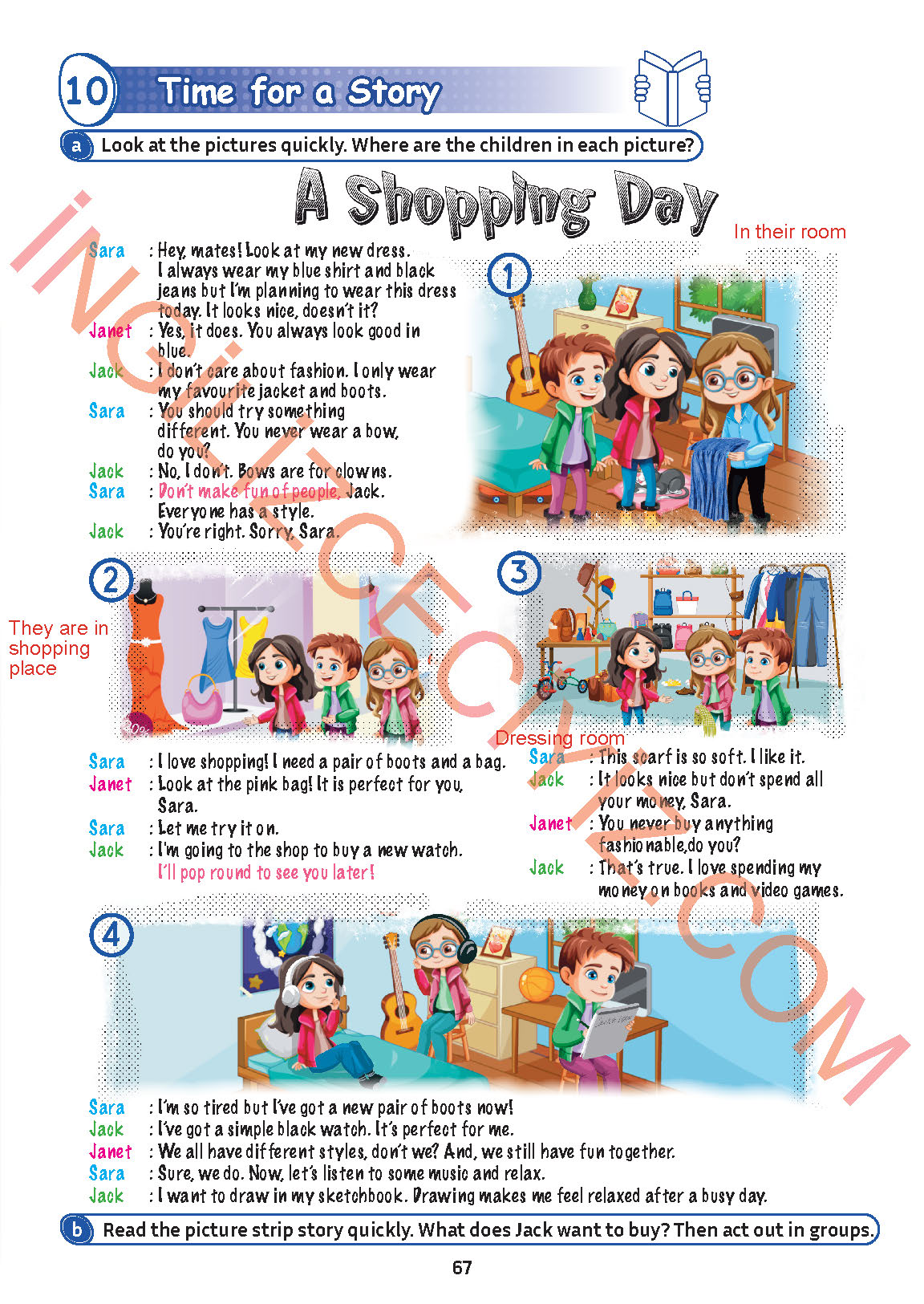 5. Sınıf Meb Yayınları İngilizce Ders Kitabı Sayfa 68 Cevapları