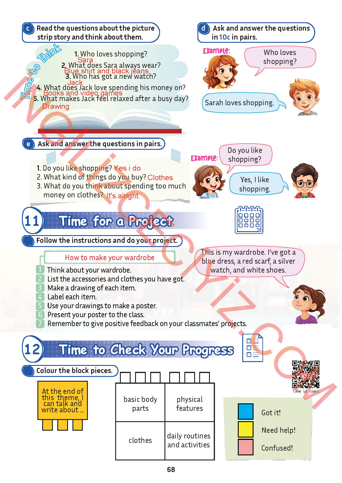 5. Sınıf Meb Yayınları İngilizce Ders Kitabı Sayfa 69 Cevapları