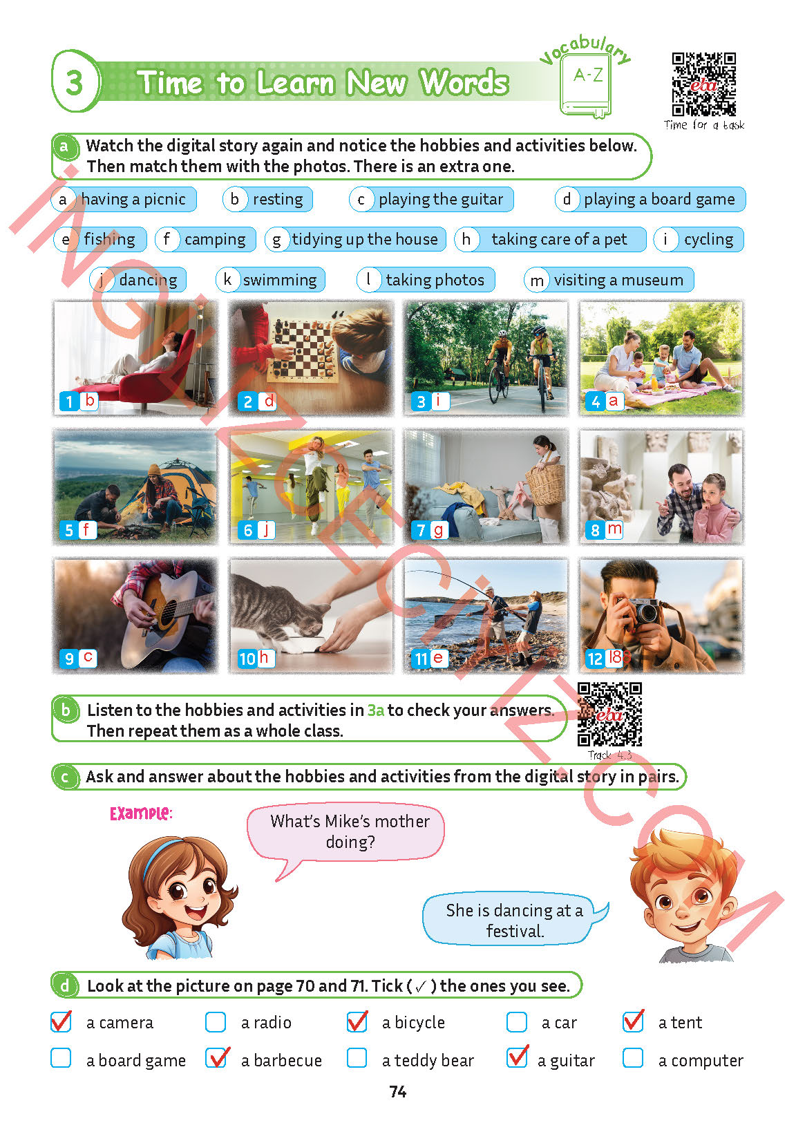 5. Sınıf Meb Yayınları İngilizce Ders Kitabı Sayfa 75 Cevapları