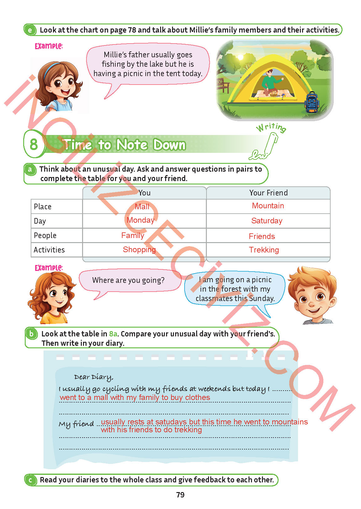 5. Sınıf Meb Yayınları İngilizce Ders Kitabı Sayfa 80 Cevapları