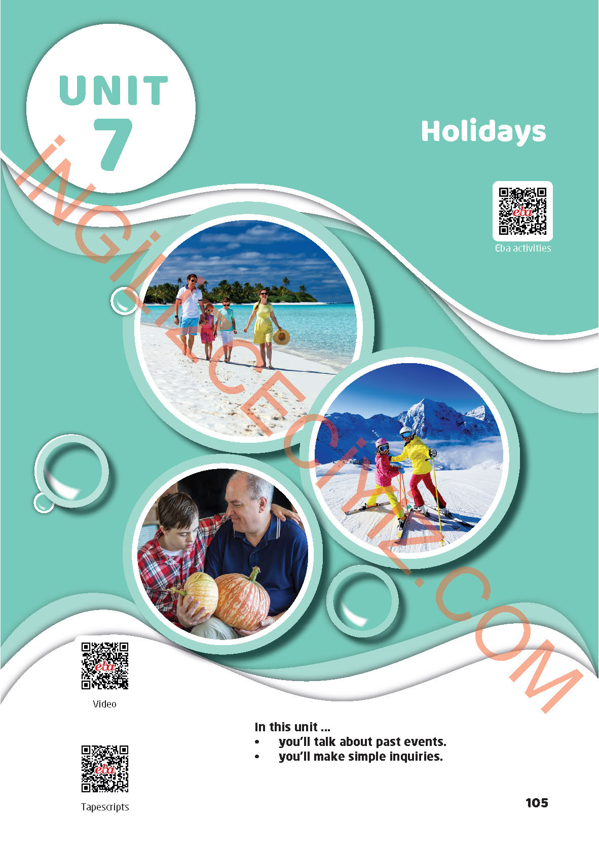 6. Sınıf Özgün Yayınları İngilizce Ders Kitabı Sayfa 105 Cevapları