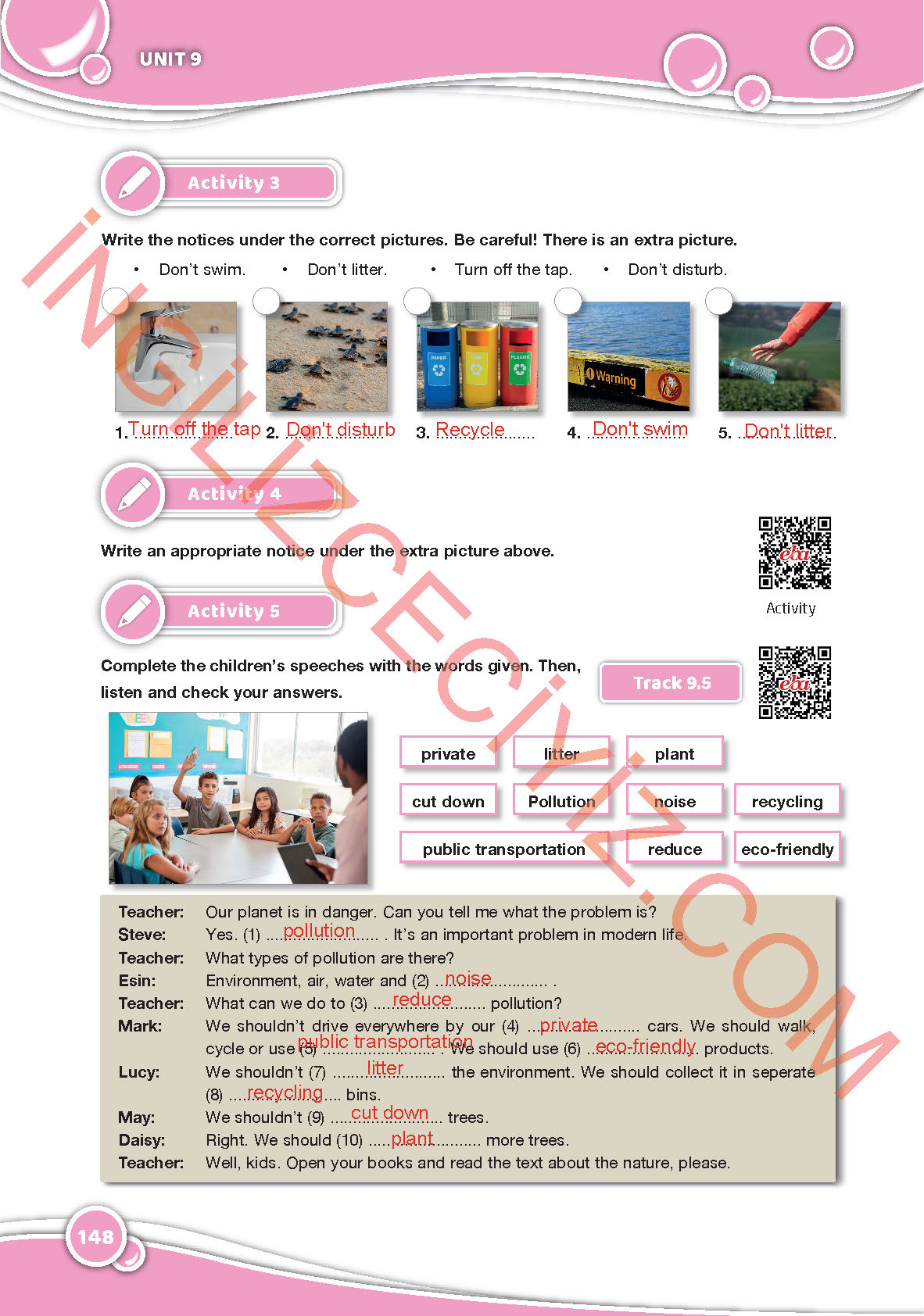 6. Sınıf Özgün Yayınları İngilizce Ders Kitabı Sayfa 148 Cevapları