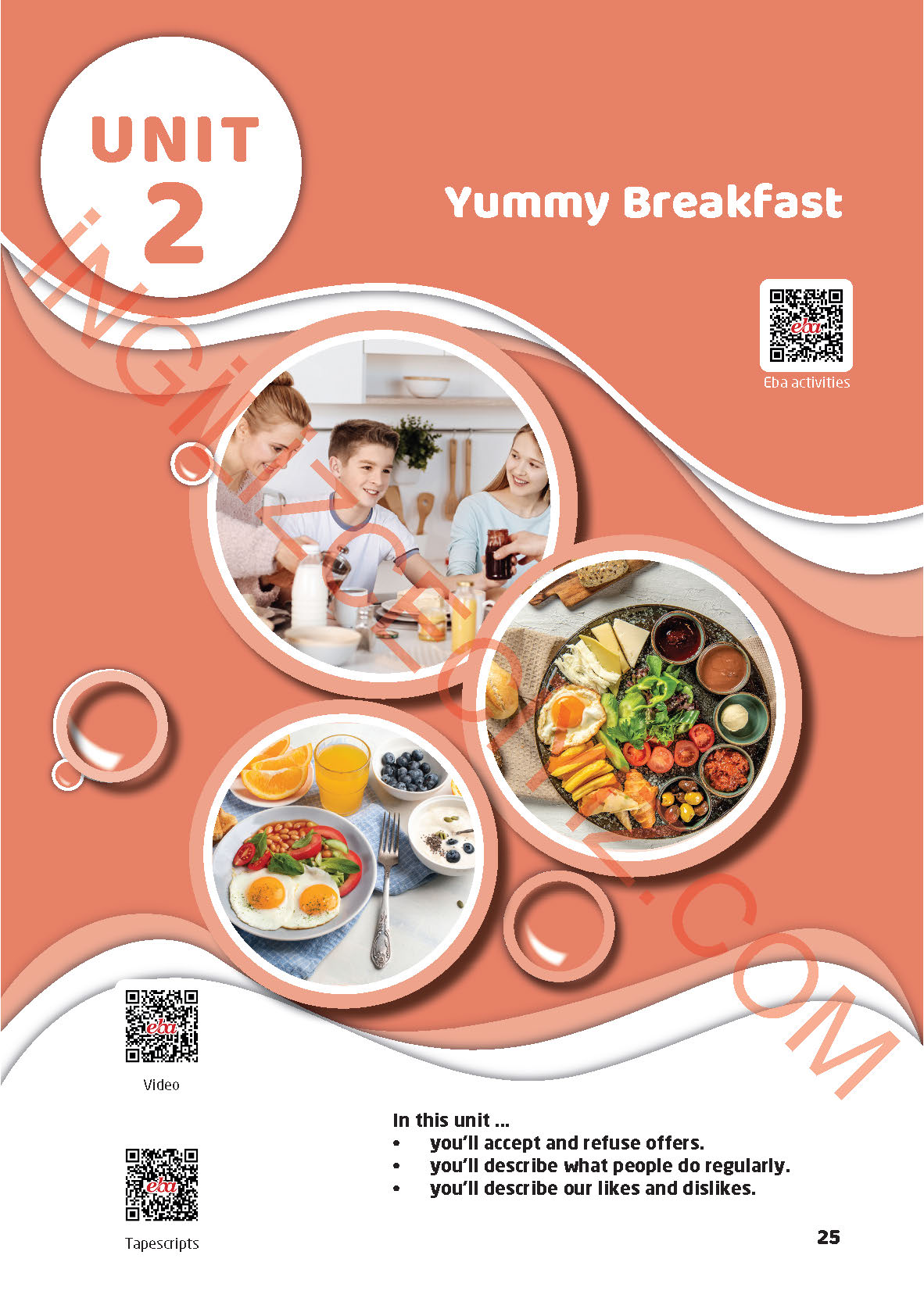 6. Sınıf Özgün Yayınları İngilizce Ders Kitabı Sayfa 25 Cevapları