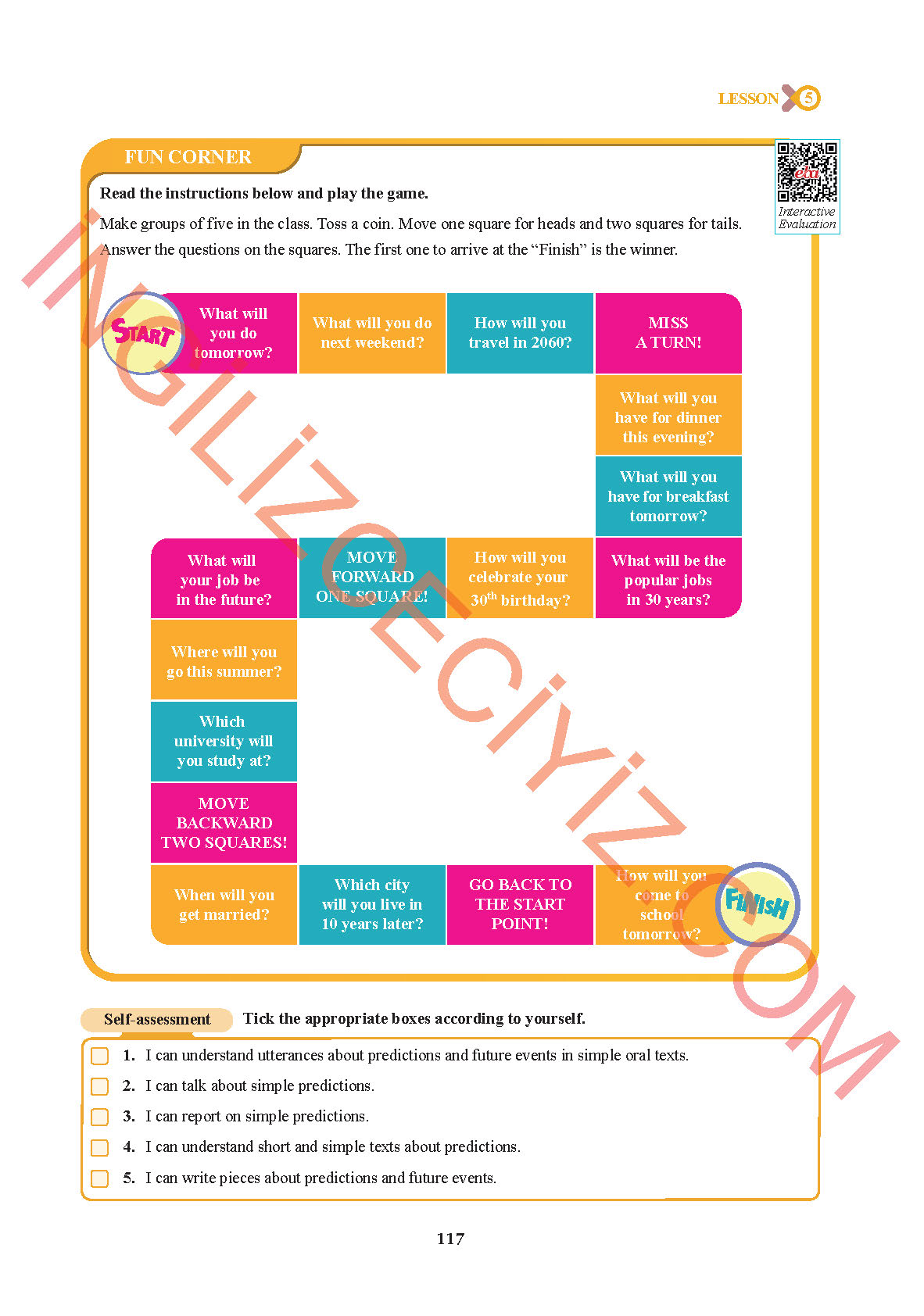 7. Sınıf Sdr İpekyolu Yayınları İngilizce Ders Kitabı Sayfa 117 Cevapları