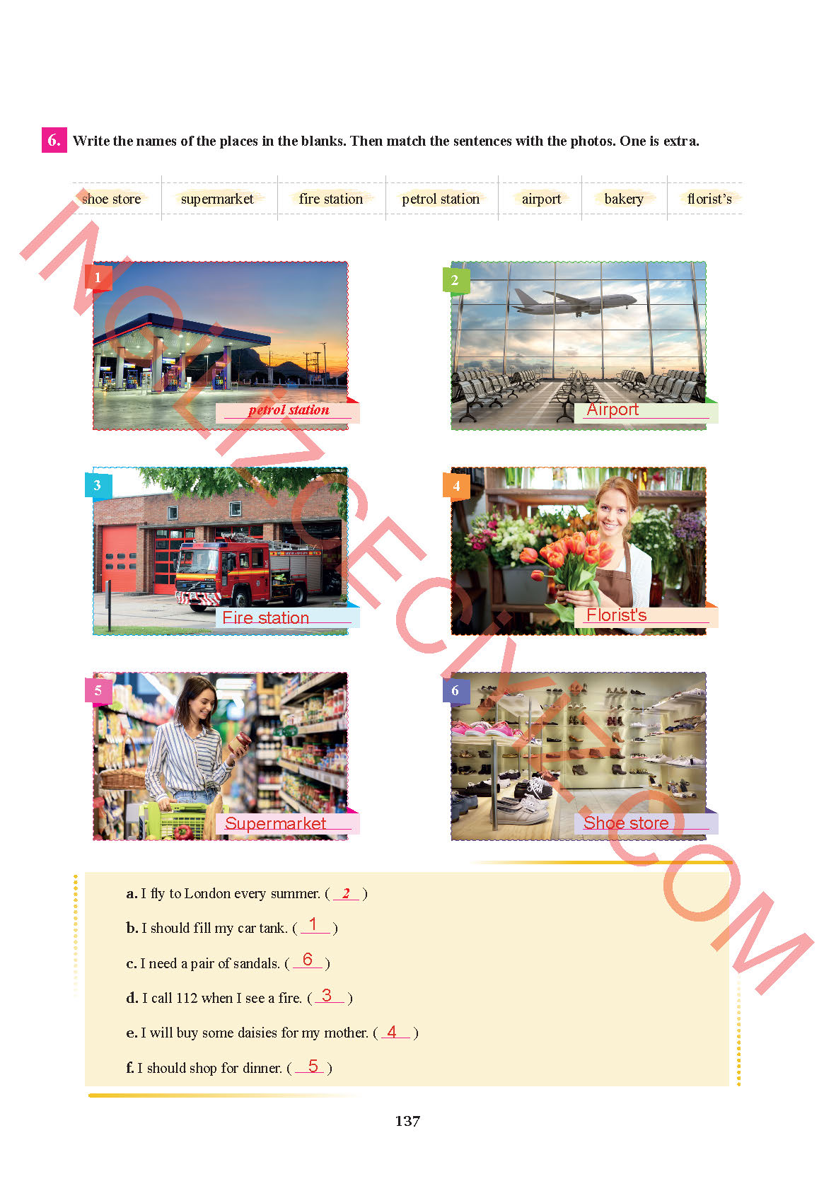 7. Sınıf Sdr İpekyolu Yayınları İngilizce Ders Kitabı Sayfa 137 Cevapları