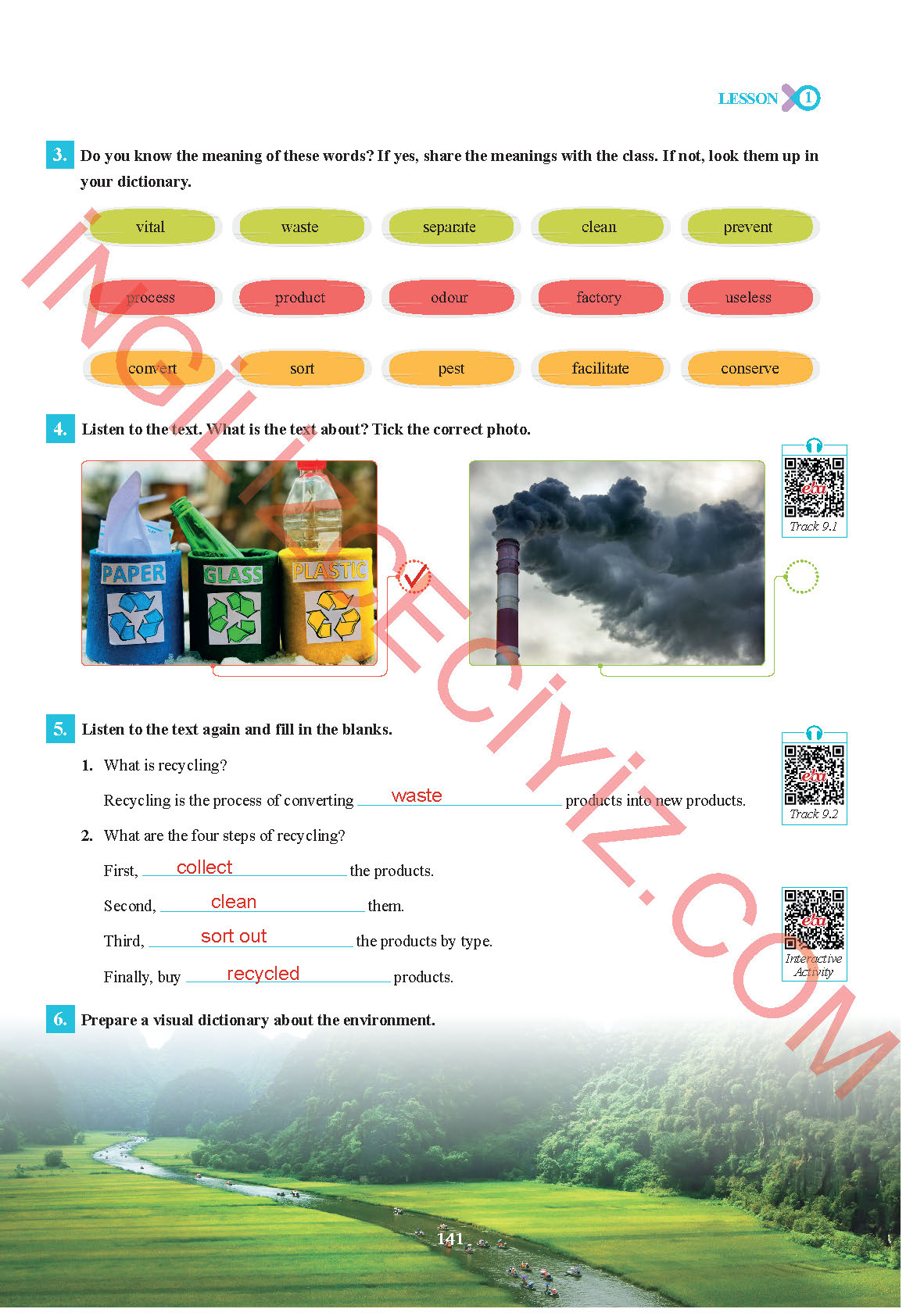 7. Sınıf Sdr İpekyolu Yayınları İngilizce Ders Kitabı Sayfa 141 Cevapları