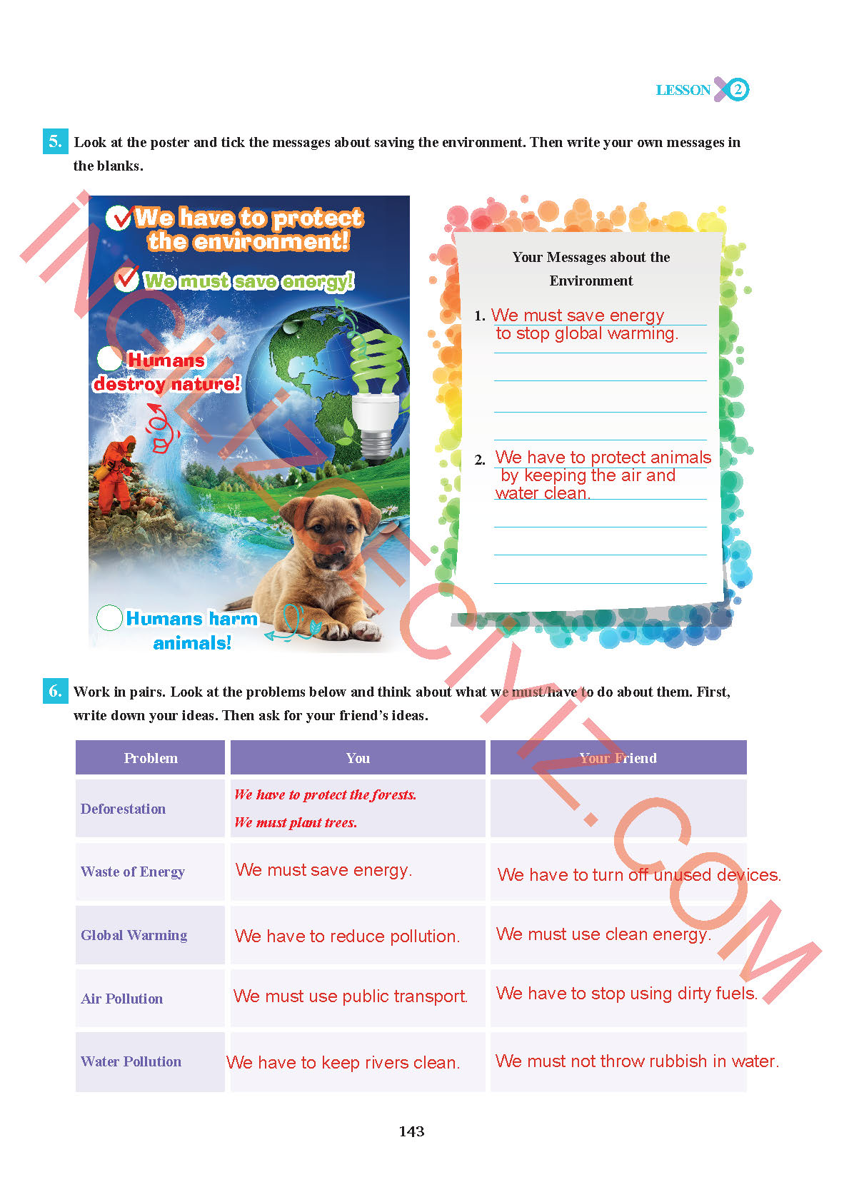 7. Sınıf Sdr İpekyolu Yayınları İngilizce Ders Kitabı Sayfa 143 Cevapları