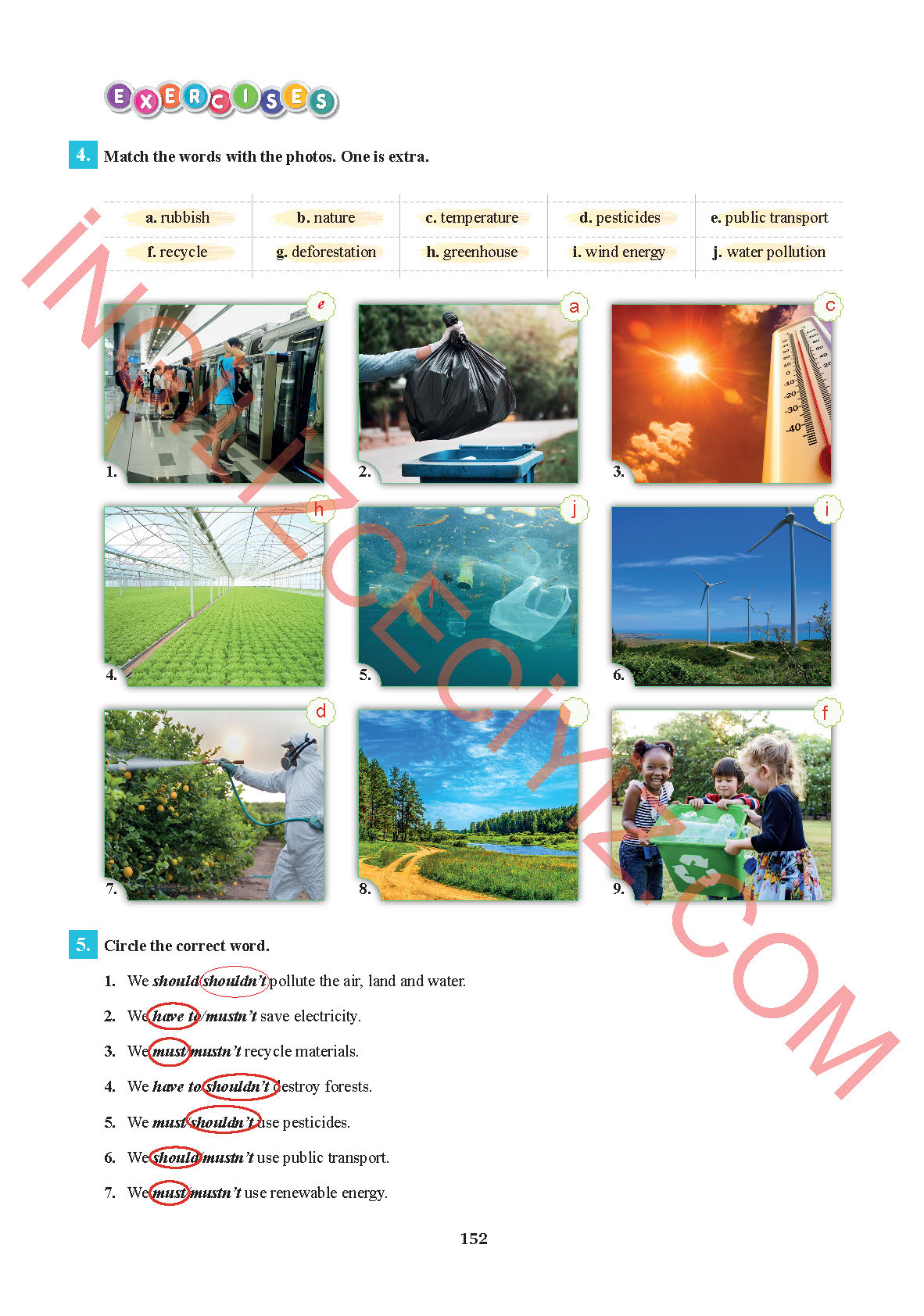 7. Sınıf Sdr İpekyolu Yayınları İngilizce Ders Kitabı Sayfa 152 Cevapları