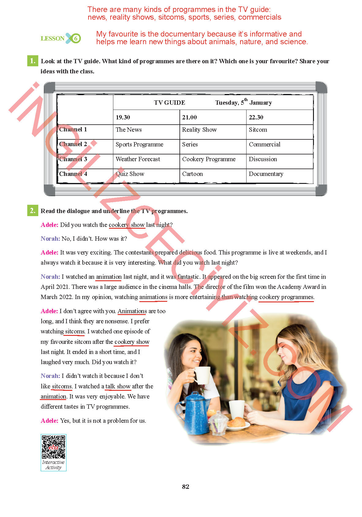 7. Sınıf Sdr İpekyolu Yayınları İngilizce Ders Kitabı Sayfa 82 Cevapları