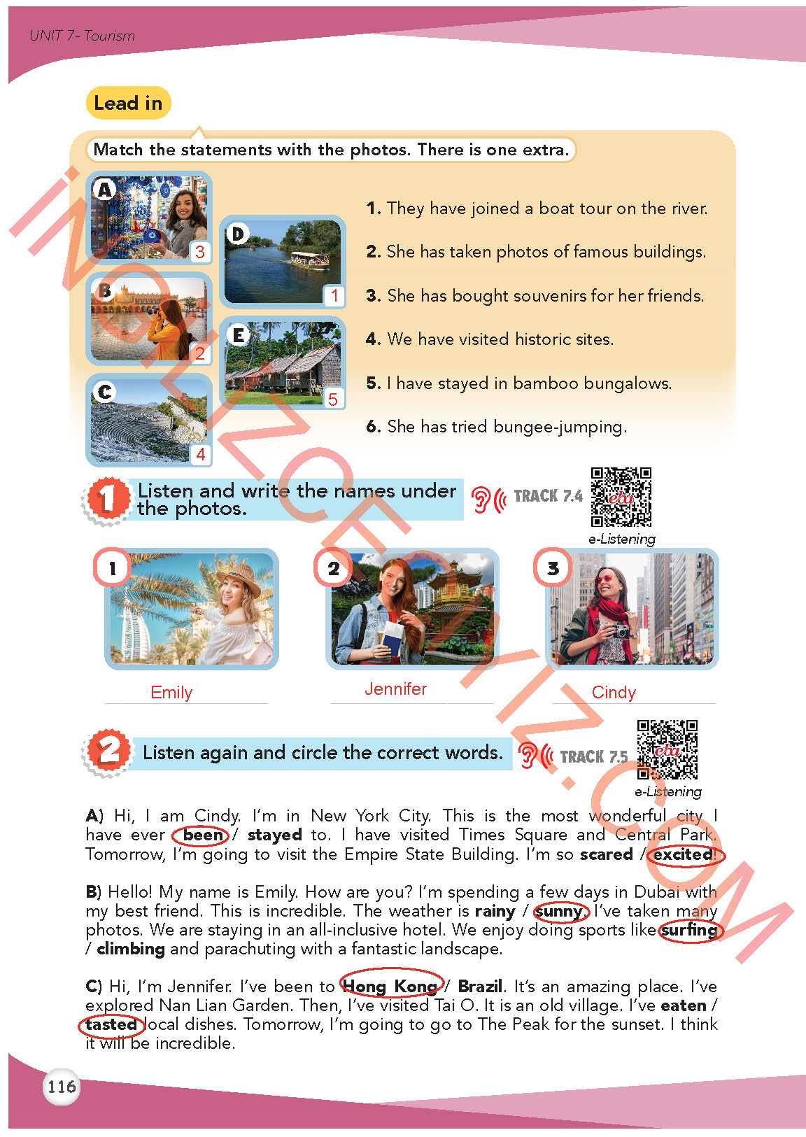 8. Sınıf Meb Yayınları İngilizce Ders Kitabı Sayfa 117 Cevapları