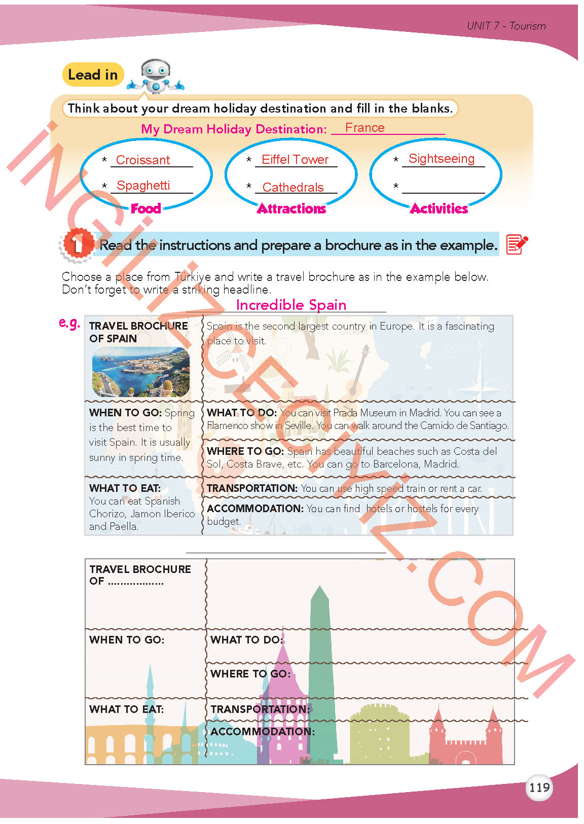 8. Sınıf Meb Yayınları İngilizce Ders Kitabı Sayfa 120 Cevapları