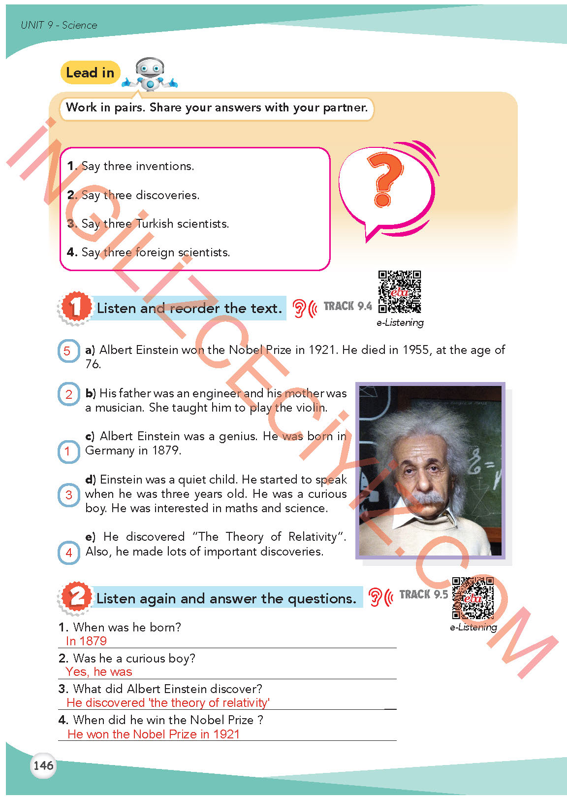 8. Sınıf Meb Yayınları İngilizce Ders Kitabı Sayfa 147 Cevapları