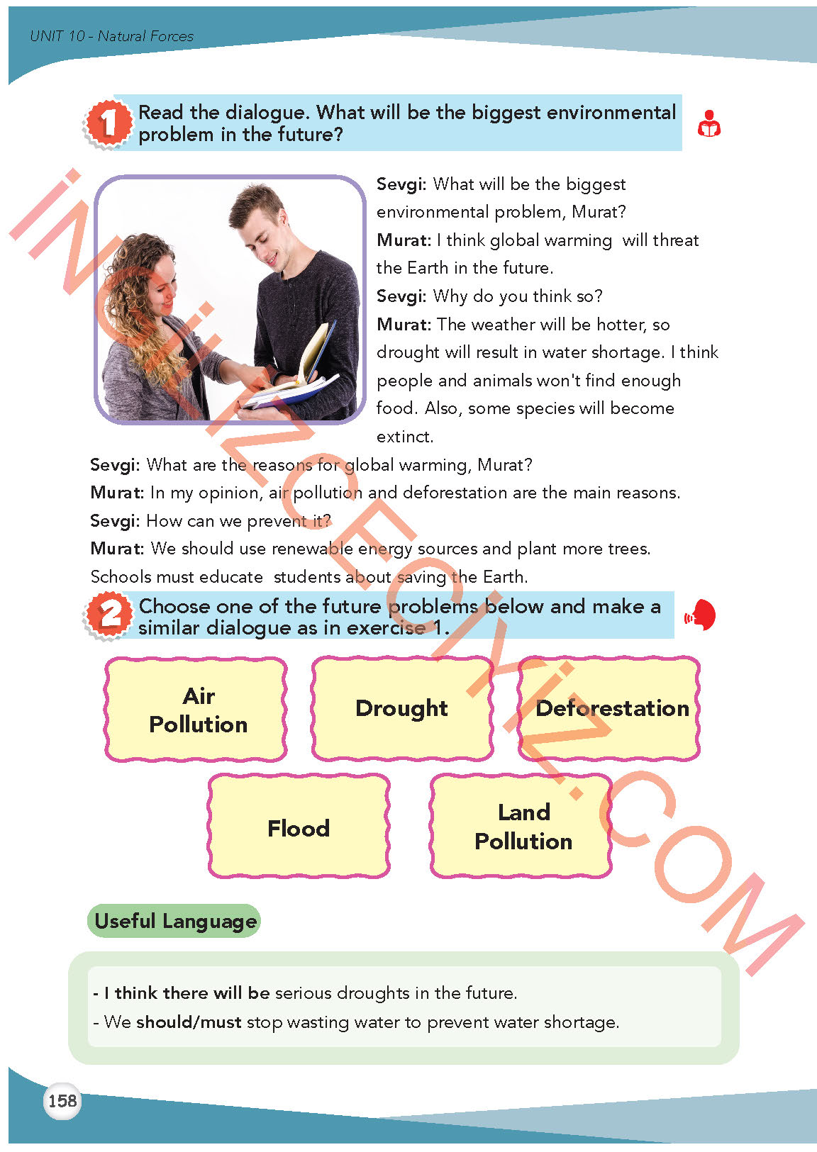 8. Sınıf Meb Yayınları İngilizce Ders Kitabı Sayfa 159 Cevapları