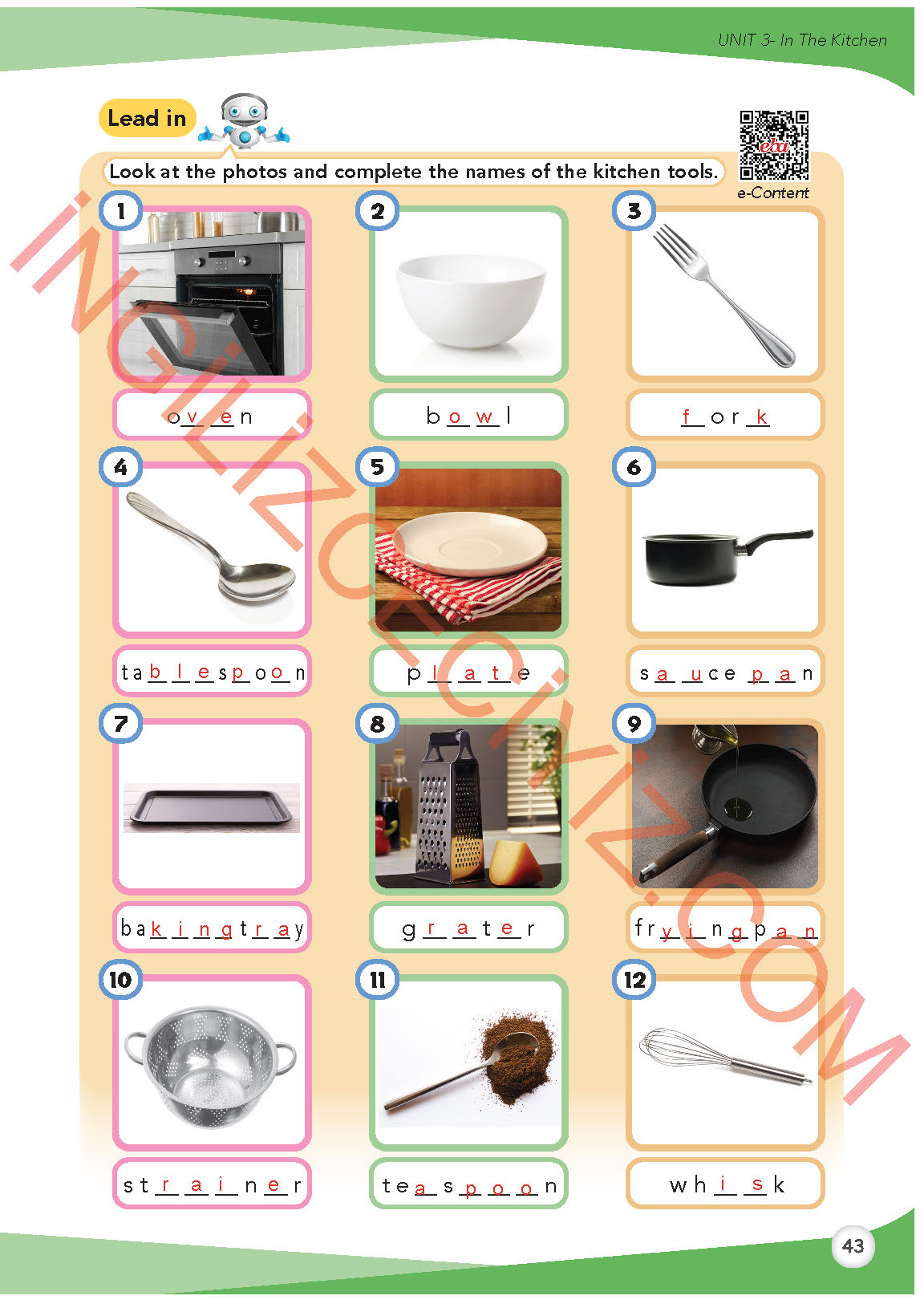 8. Sınıf Meb Yayınları İngilizce Ders Kitabı Sayfa 44 Cevapları