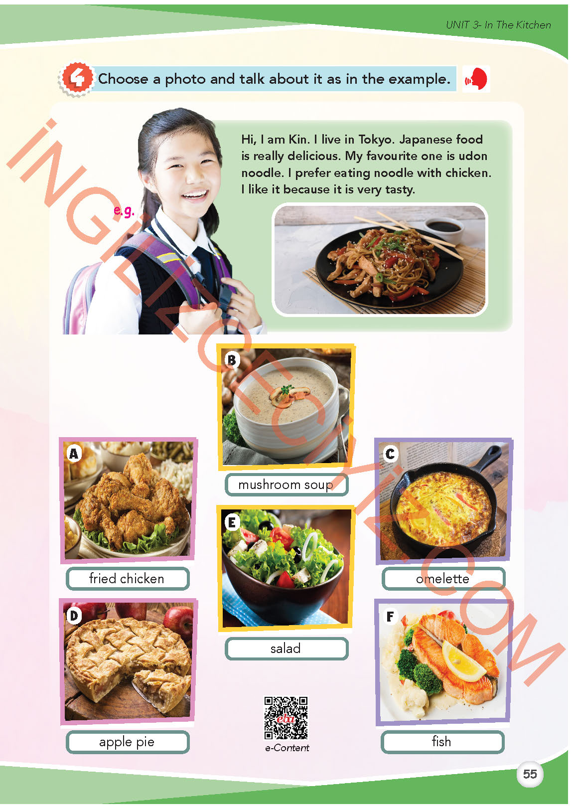 8. Sınıf Meb Yayınları İngilizce Ders Kitabı Sayfa 56 Cevapları