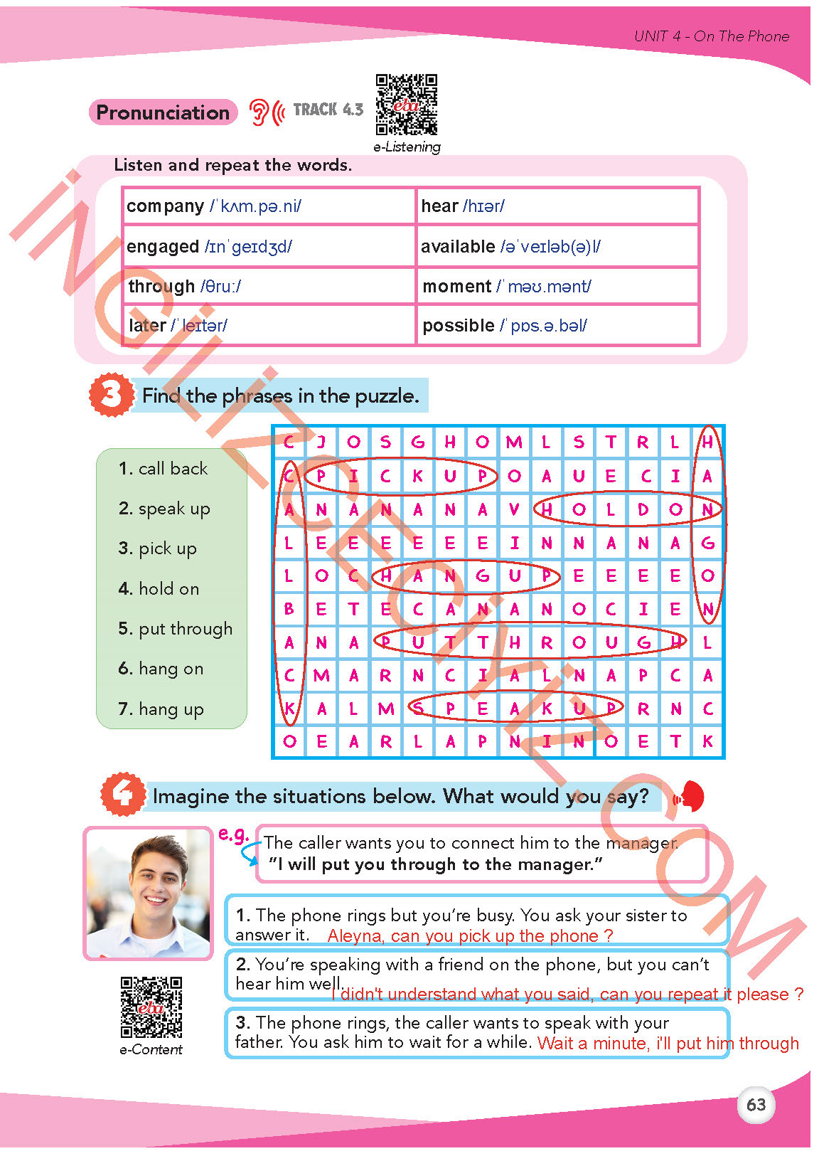 8. Sınıf Meb Yayınları İngilizce Ders Kitabı Sayfa 64 Cevapları