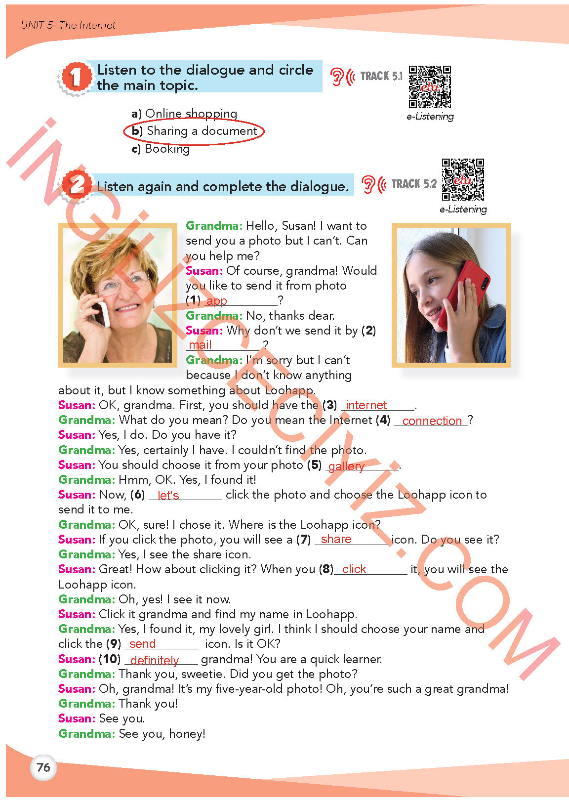 8. Sınıf Meb Yayınları İngilizce Ders Kitabı Sayfa 77 Cevapları