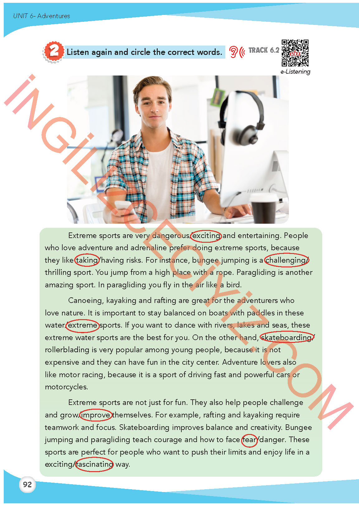 8. Sınıf Meb Yayınları İngilizce Ders Kitabı Sayfa 93 Cevapları