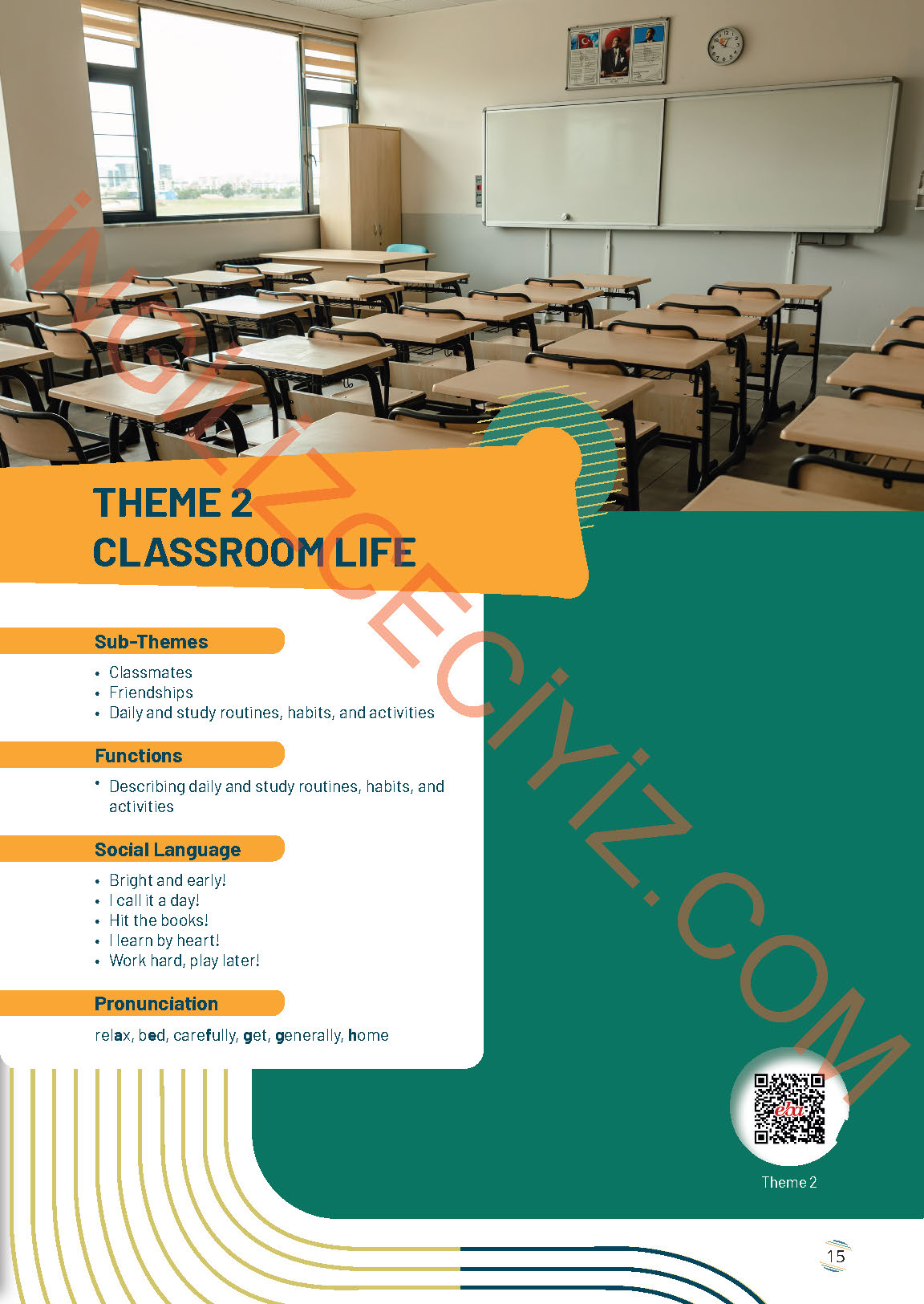 9. Sınıf Meb Yayınları İngilizce Çalışma Kitabı Sayfa 15 Cevapları