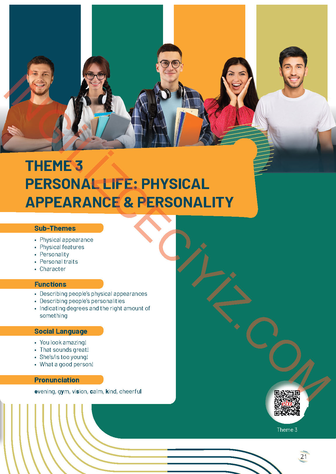 9. Sınıf Meb Yayınları İngilizce Çalışma Kitabı Sayfa 21 Cevapları