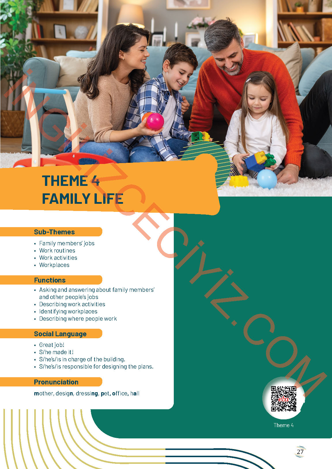 9. Sınıf Meb Yayınları İngilizce Çalışma Kitabı Sayfa 27 Cevapları