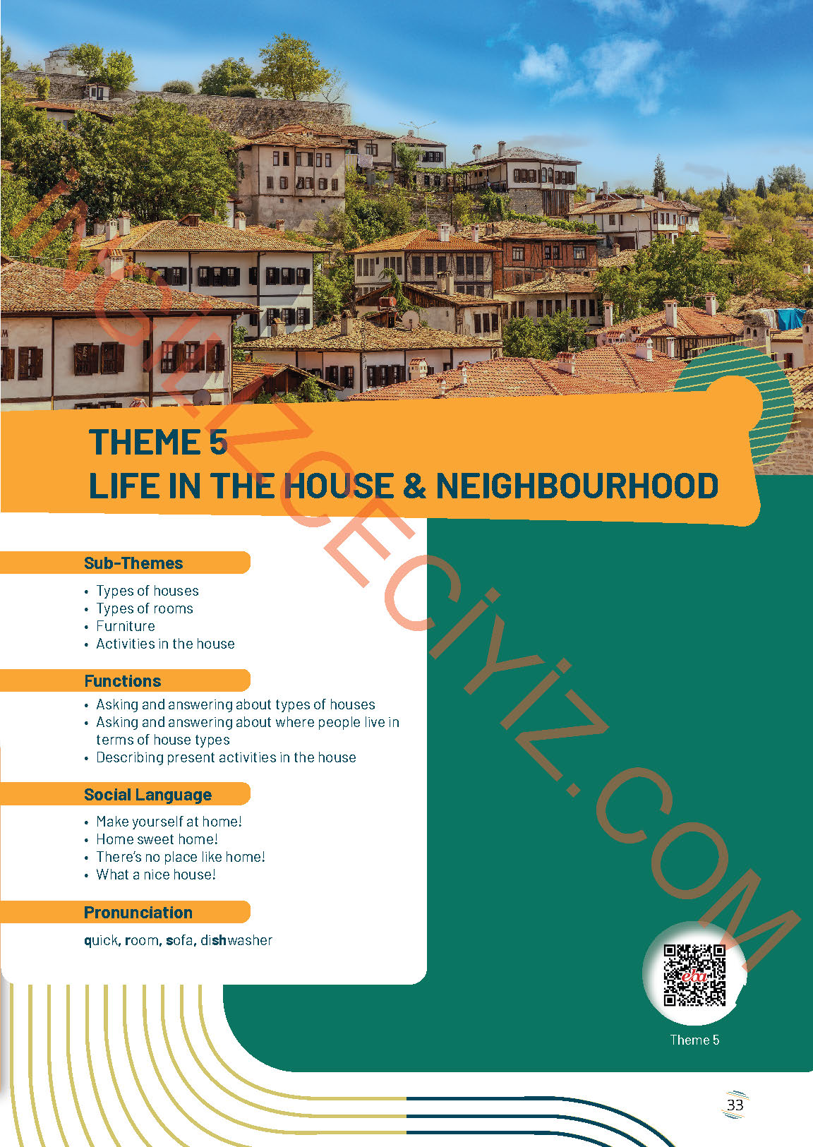 9. Sınıf Meb Yayınları İngilizce Çalışma Kitabı Sayfa 33 Cevapları