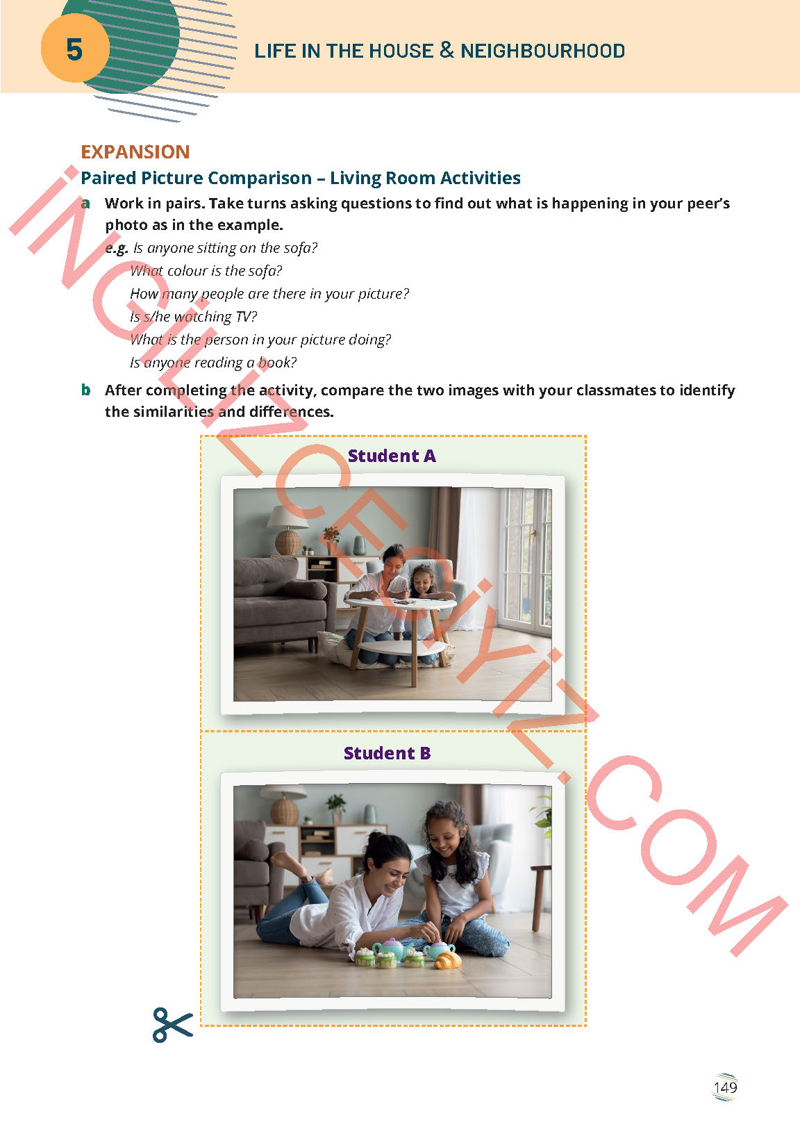 9. Sınıf Meb Yayınları İngilizce Ders Kitabı Sayfa 149 Cevapları