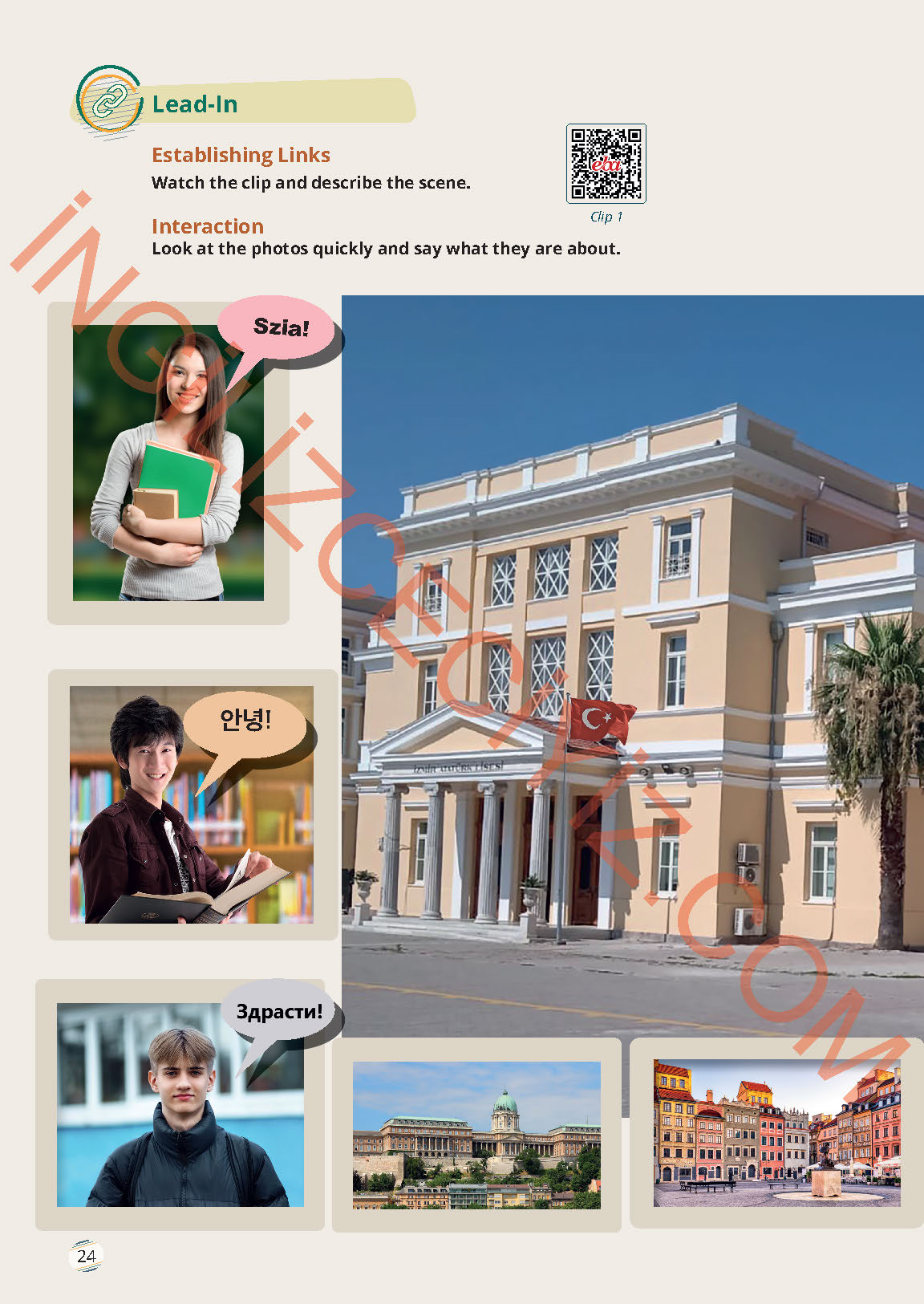 9. Sınıf Meb Yayınları İngilizce Ders Kitabı Sayfa 24 Cevapları