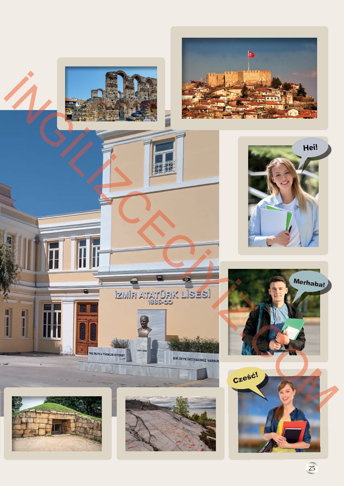 9. Sınıf Meb Yayınları İngilizce Ders Kitabı Sayfa 25 Cevapları