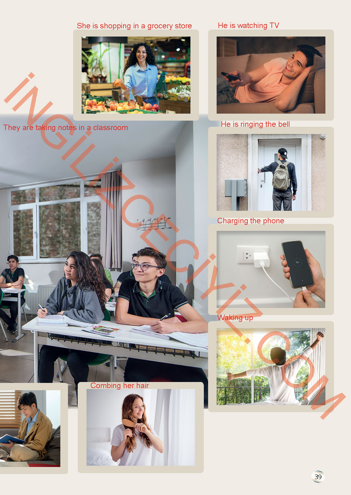 9. Sınıf Meb Yayınları İngilizce Ders Kitabı Sayfa 39 Cevapları